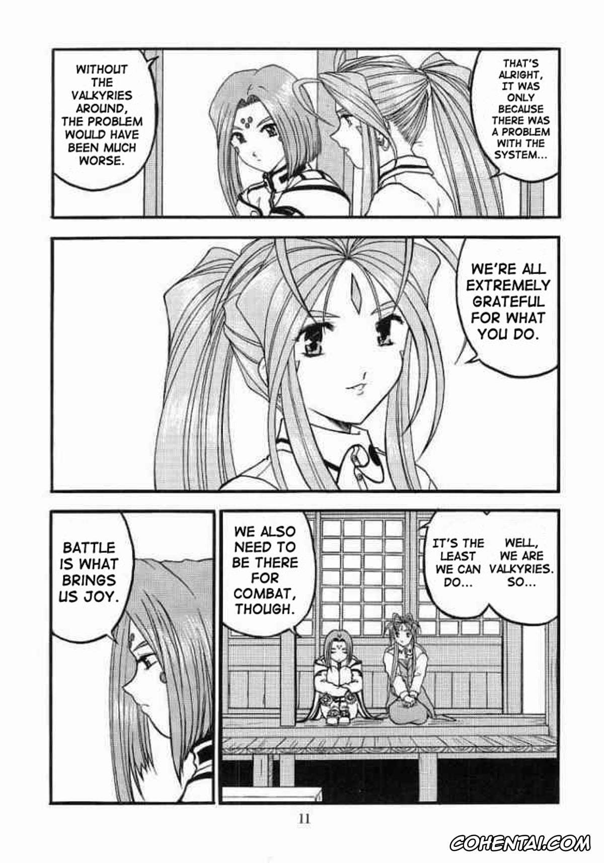Ah My Goddess | Aa Megami-sama xxx, Belldandy xxx, Lind xxx, Ah! Megamigui-sama! 2 (Ah! My Goddess), pagina 10