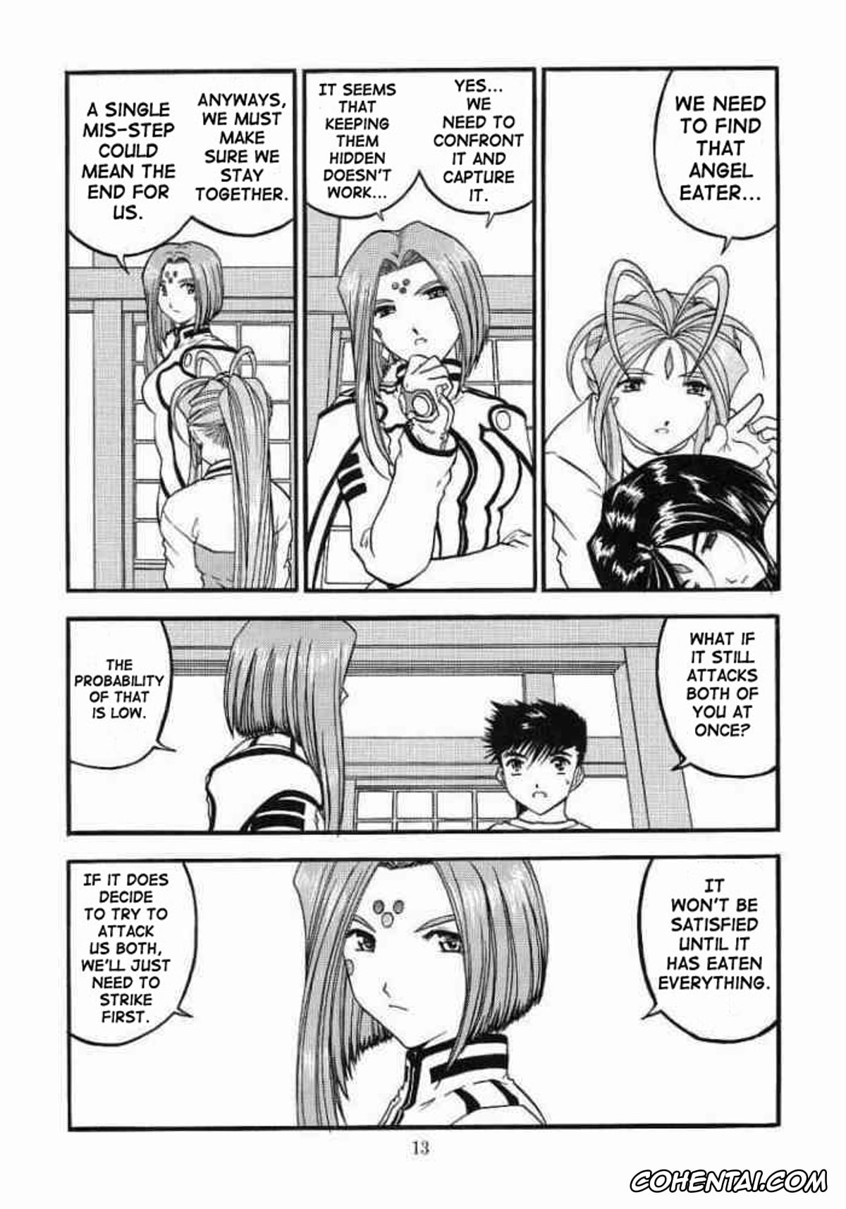 Ah My Goddess | Aa Megami-sama hentai, Belldandy hentai, Lind hentai, Ah! Megamigui-sama! 2 (Ah! My Goddess), pagina 12