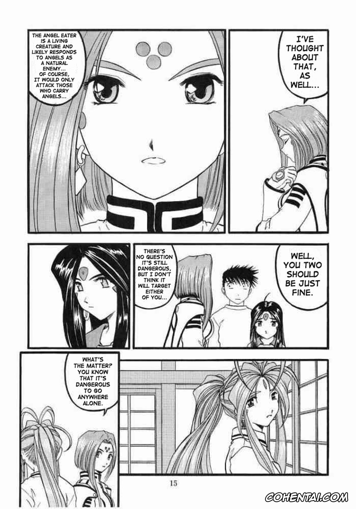 Ah My Goddess | Aa Megami-sama porno, Belldandy porno, Lind porno, Ah! Megamigui-sama! 2 (Ah! My Goddess), pagina 14