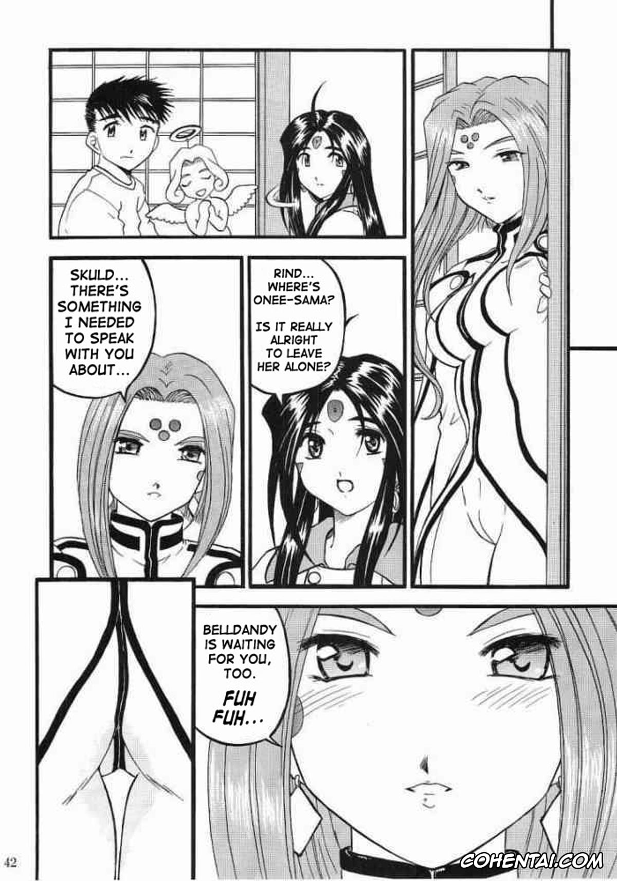 Ah My Goddess | Aa Megami-sama porno, Belldandy porno, Lind porno, Ah! Megamigui-sama! 2 (Ah! My Goddess), pagina 41