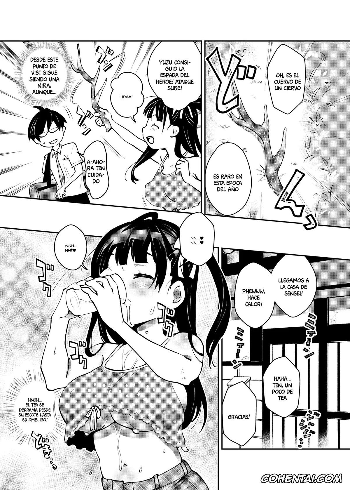 Original xxx, Inakax 5! Icha Love Otomari & Asa made Ecchi Hen, pagina 4
