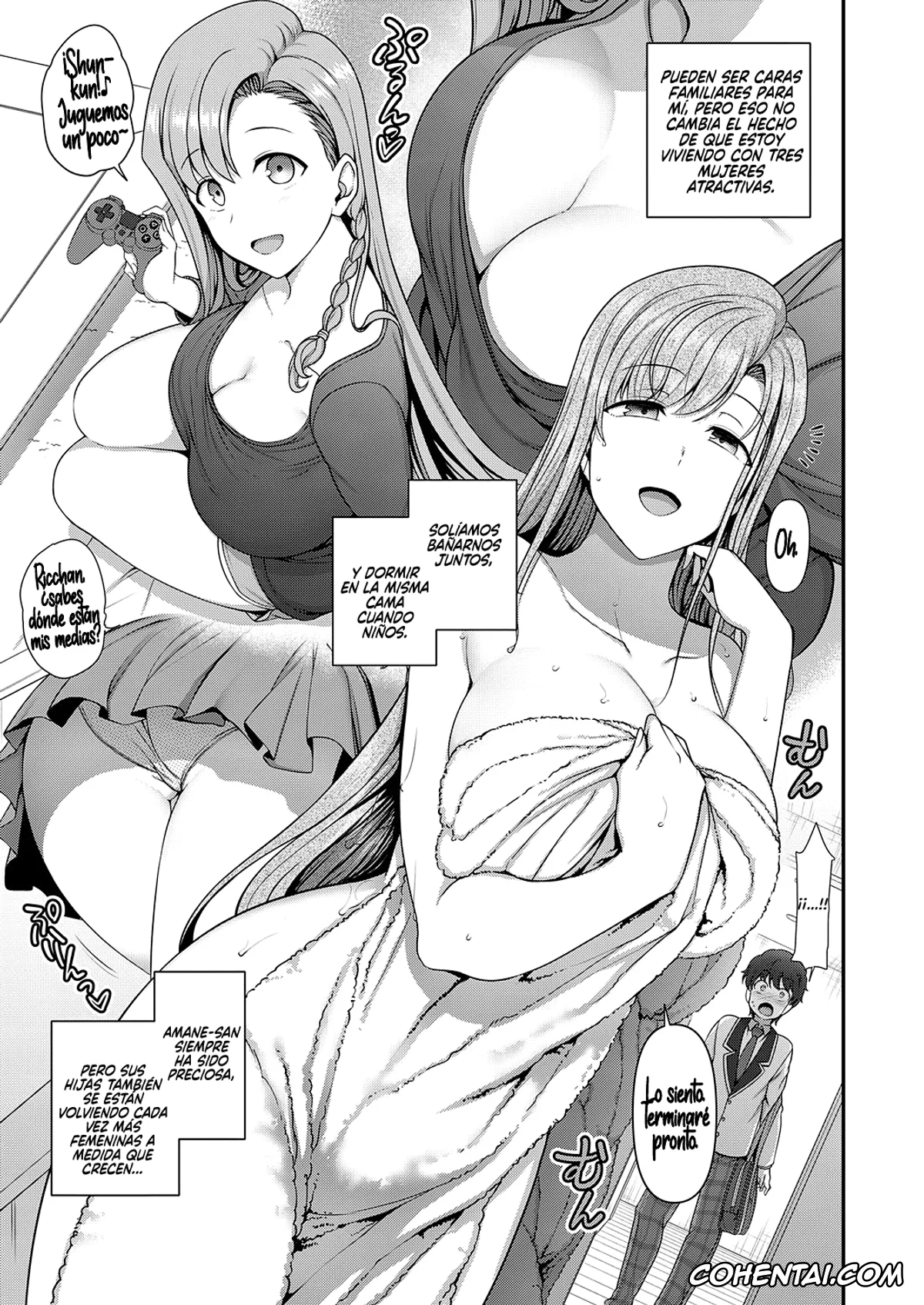 Original hentai, FamiCon – Family Control Ch. 1 (COMIC ExE 29), pagina 9