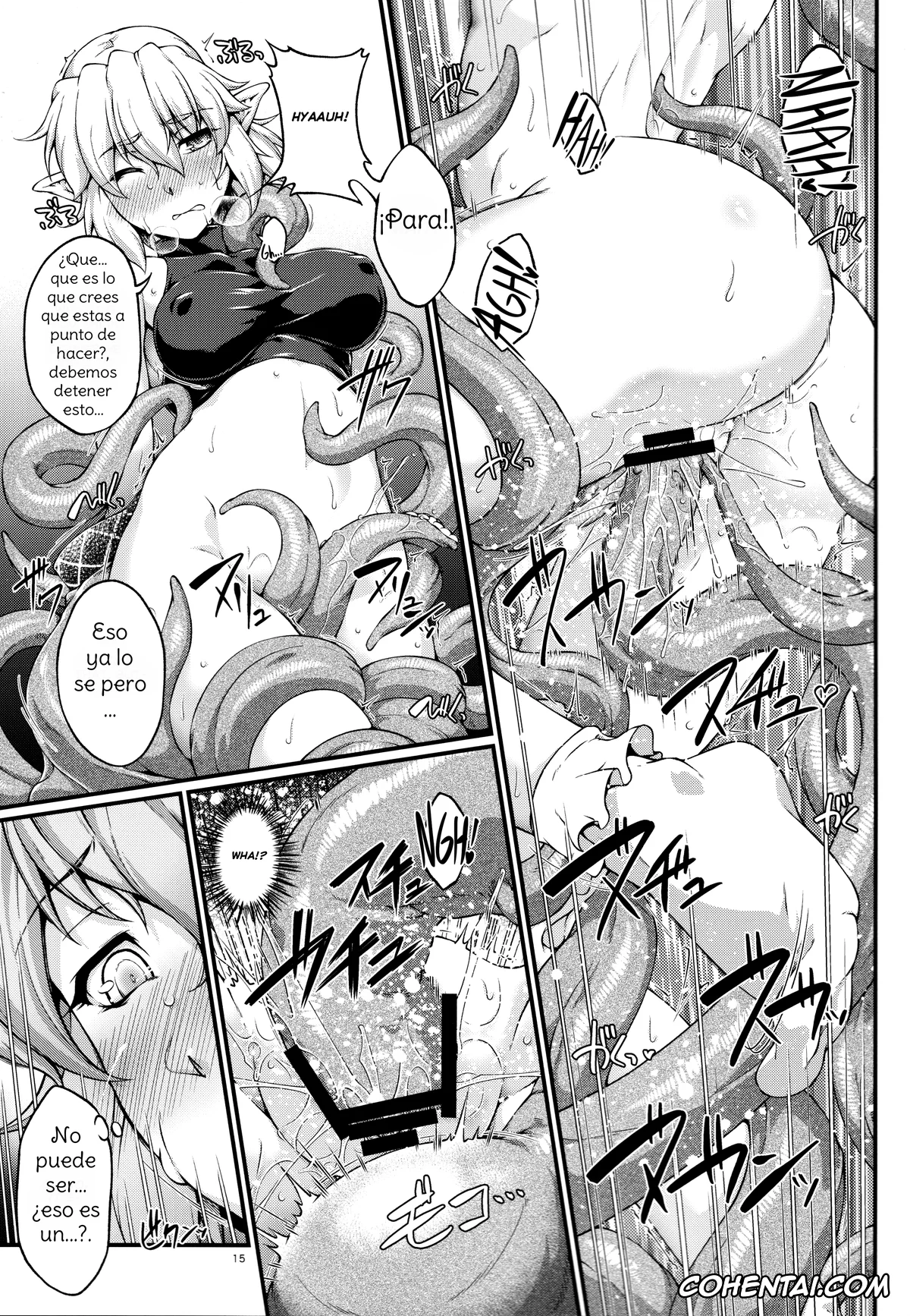 Touhou Project porno, Parsee Mizuhashi porno, Satori Komeiji porno, SatoPar Tentacle – Satori x Parsee And Tentacle (Touhou Project), pagina 14