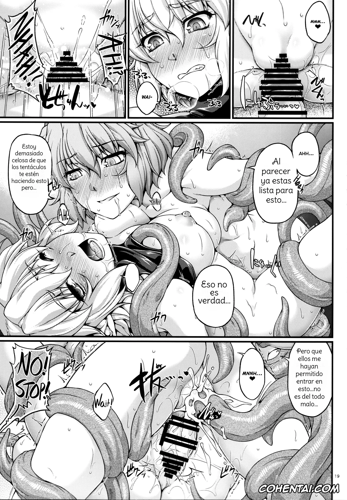 Touhou Project hentai, Parsee Mizuhashi hentai, Satori Komeiji hentai, SatoPar Tentacle – Satori x Parsee And Tentacle (Touhou Project), pagina 18