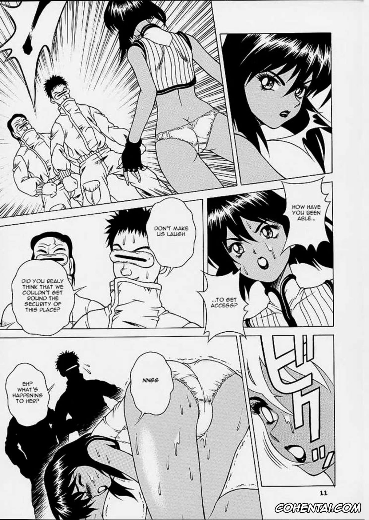 Ghost In The Shell hentai, Motoko Kusanagi hentai, SQUAD LEADER (Ghost in the Shell), pagina 9