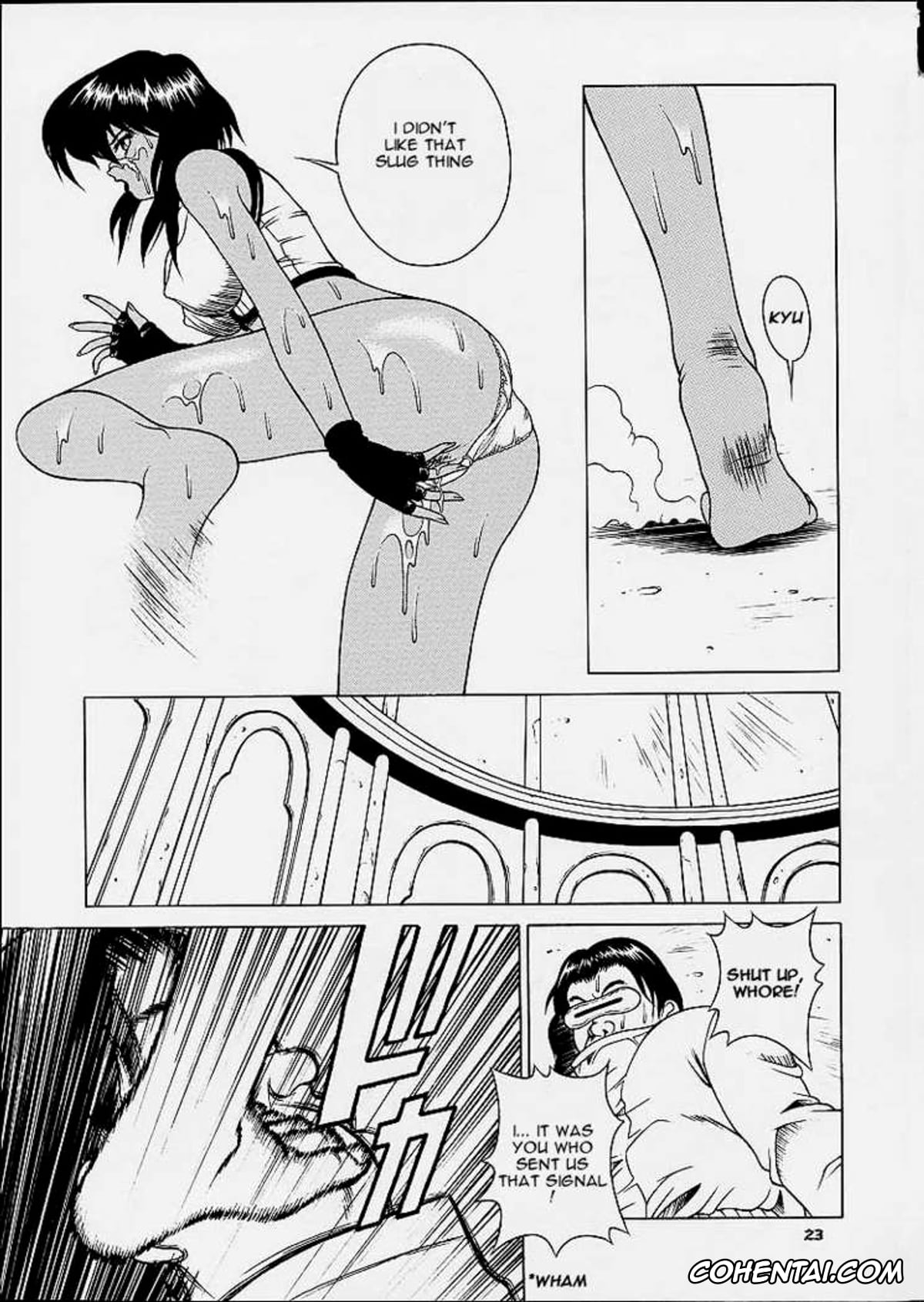 Ghost In The Shell hentai, Motoko Kusanagi hentai, SQUAD LEADER (Ghost in the Shell), pagina 21