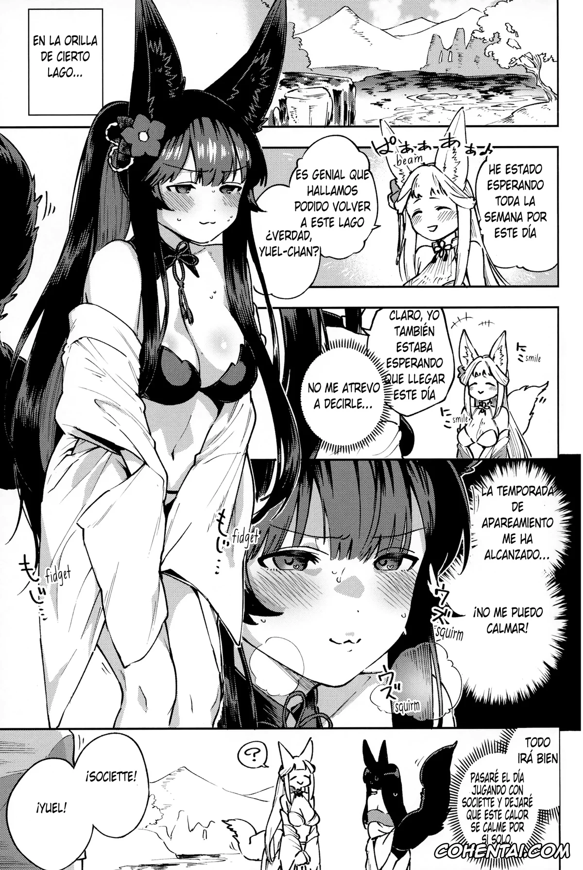 Granblue Fantasy porno, Yuel porno, Yuel ga Mizugi ni Kigaetara (Granblue Fantasy), pagina 2