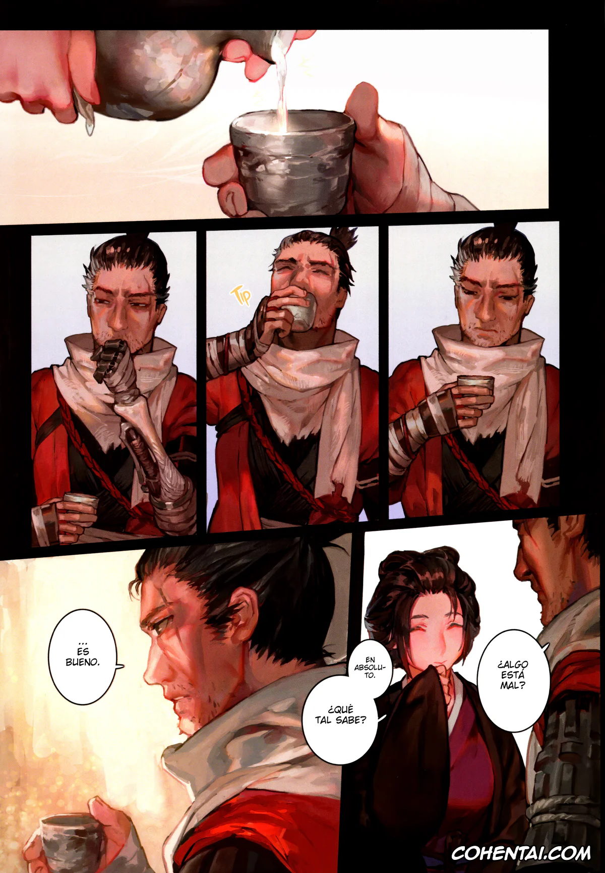 Sekiro: Shadows Die Twice hentai, Emma hentai, Sake to Kusuri (Sekiro: Shadows Die Twice), pagina 6