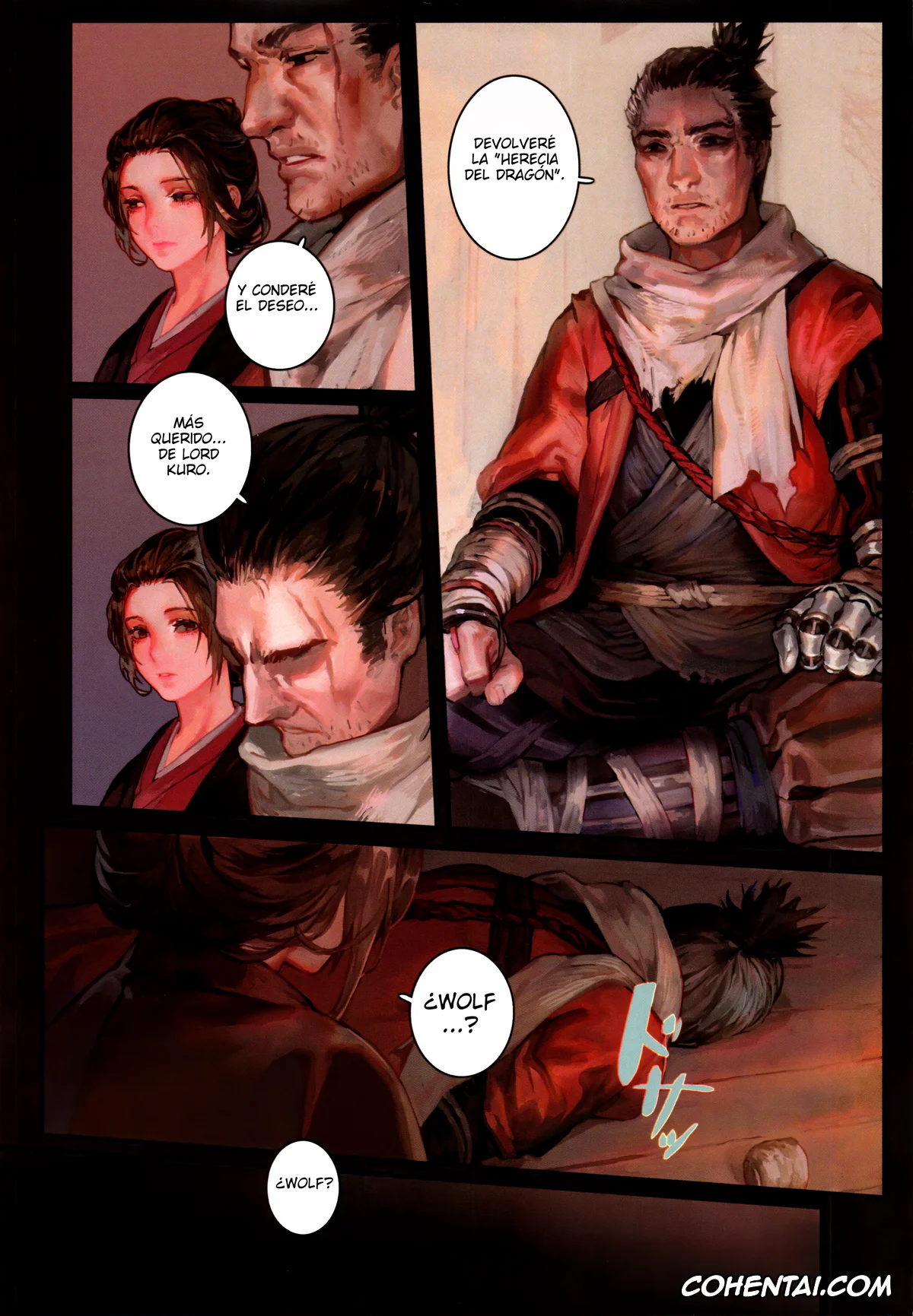 Sekiro: Shadows Die Twice porno, Emma porno, Sake to Kusuri (Sekiro: Shadows Die Twice), pagina 8
