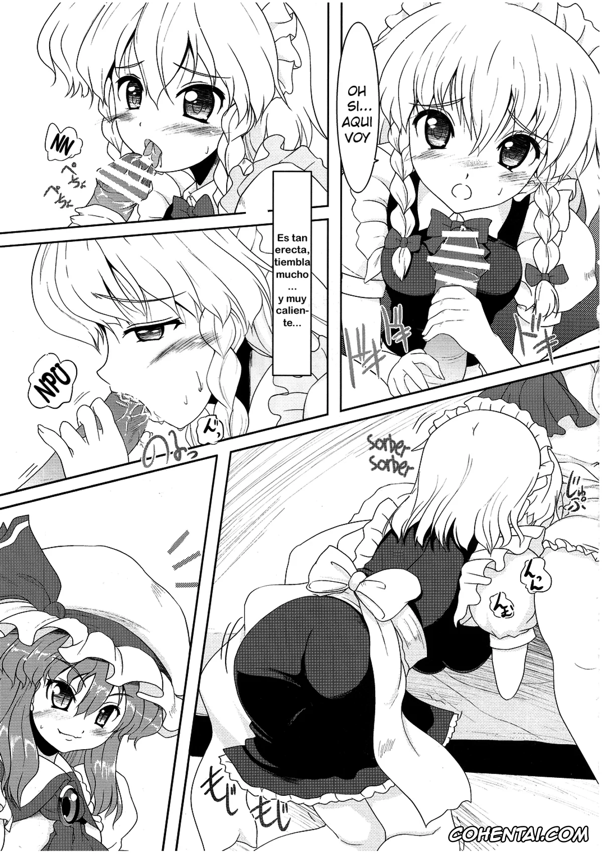 Touhou Project hentai, Remilia Scarlet hentai, Sakuya Izayoi hentai, Maid or Dog (Touhou Project), pagina 6