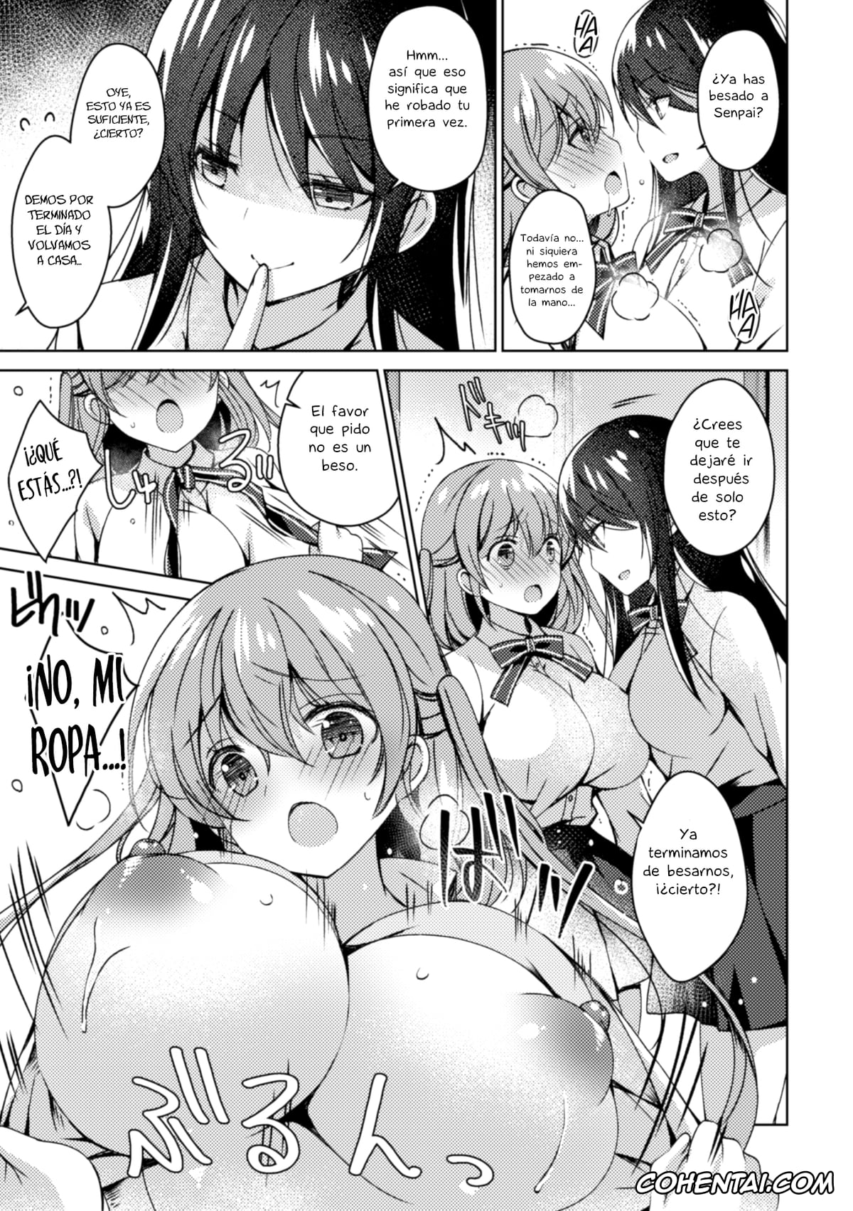 Revistas porno, 2D Comic Magazine porno, Zutto Suki Dattanda kara Mechakucha ni Shite mo iiyone? (2D Comic Magazine NTR Les Kanojo ga Kanojo o Netottara Vol. 1), pagina 5
