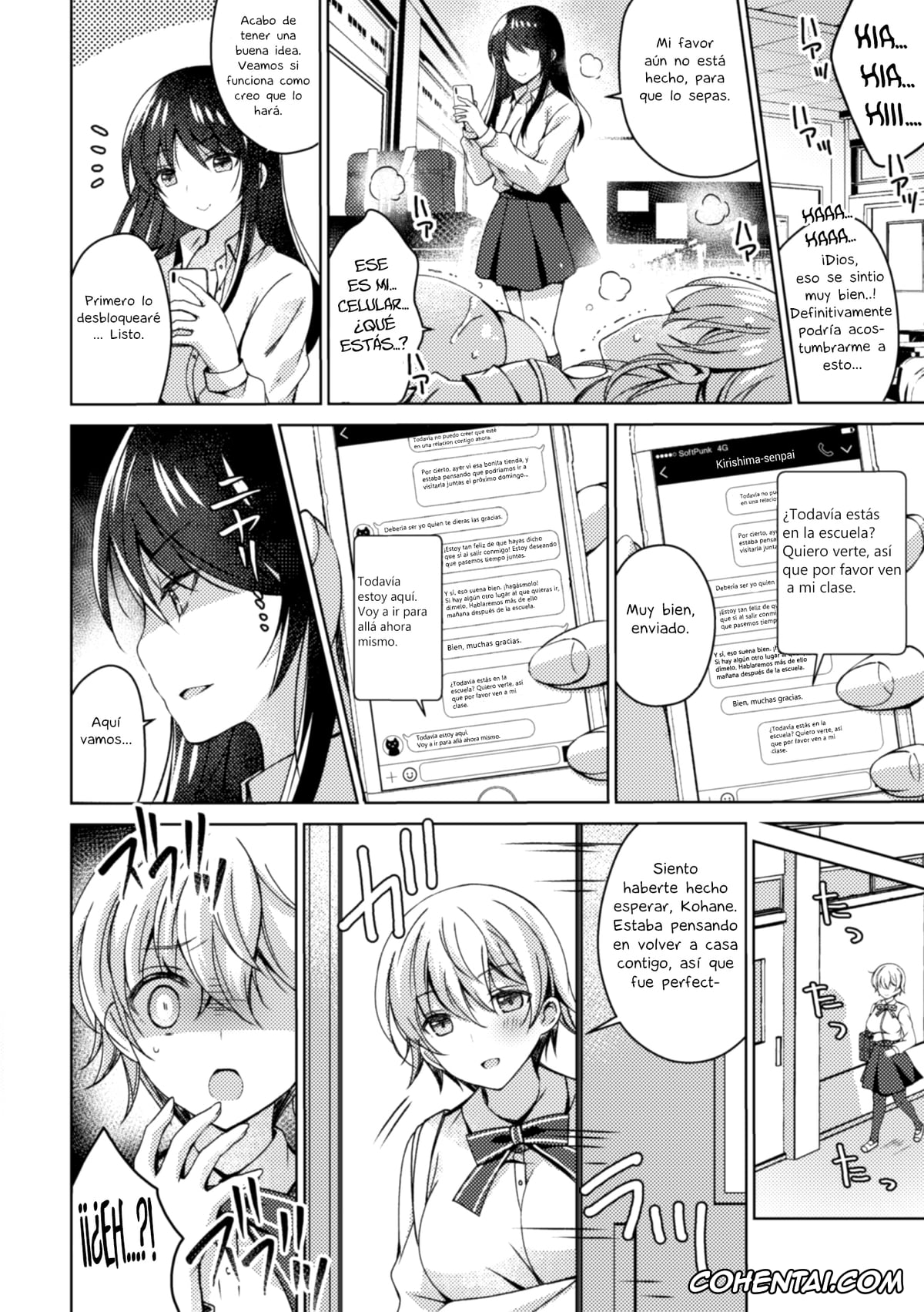 Revistas porno, 2D Comic Magazine porno, Zutto Suki Dattanda kara Mechakucha ni Shite mo iiyone? (2D Comic Magazine NTR Les Kanojo ga Kanojo o Netottara Vol. 1), pagina 14