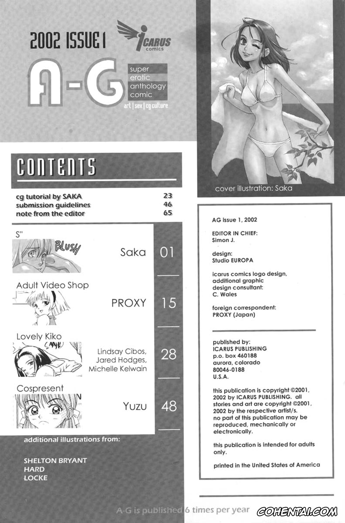 Original porno, A-G Super Erotic 1, pagina 2