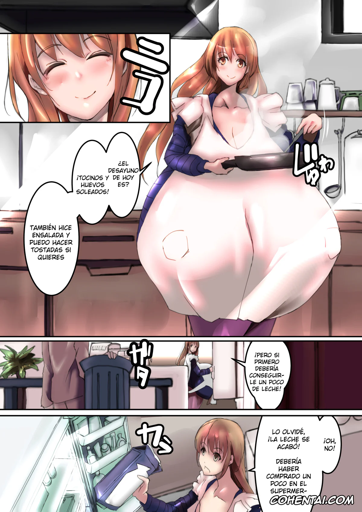 Original porno, Dekiai Hotmilk, pagina 5