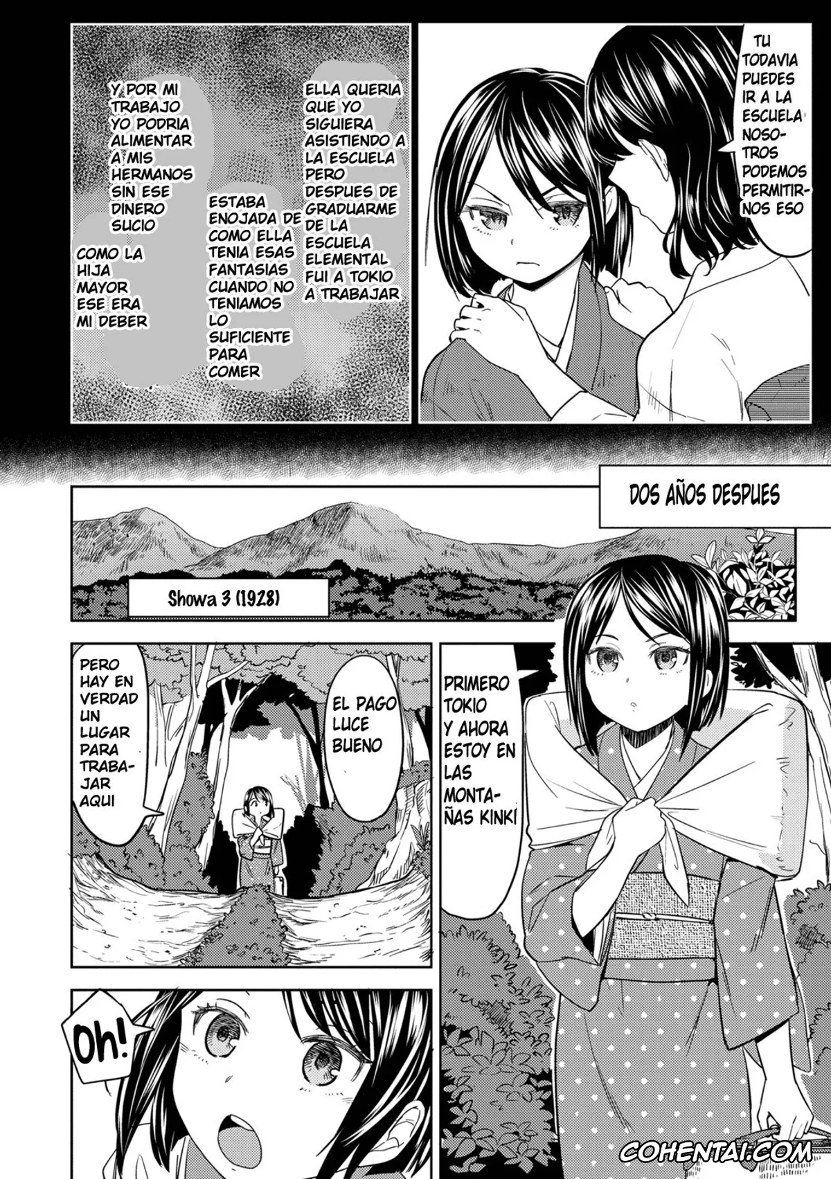 Original porno, Mochizuki Ketsueki Kenkyuujo no Musume Ch. 1, pagina 2