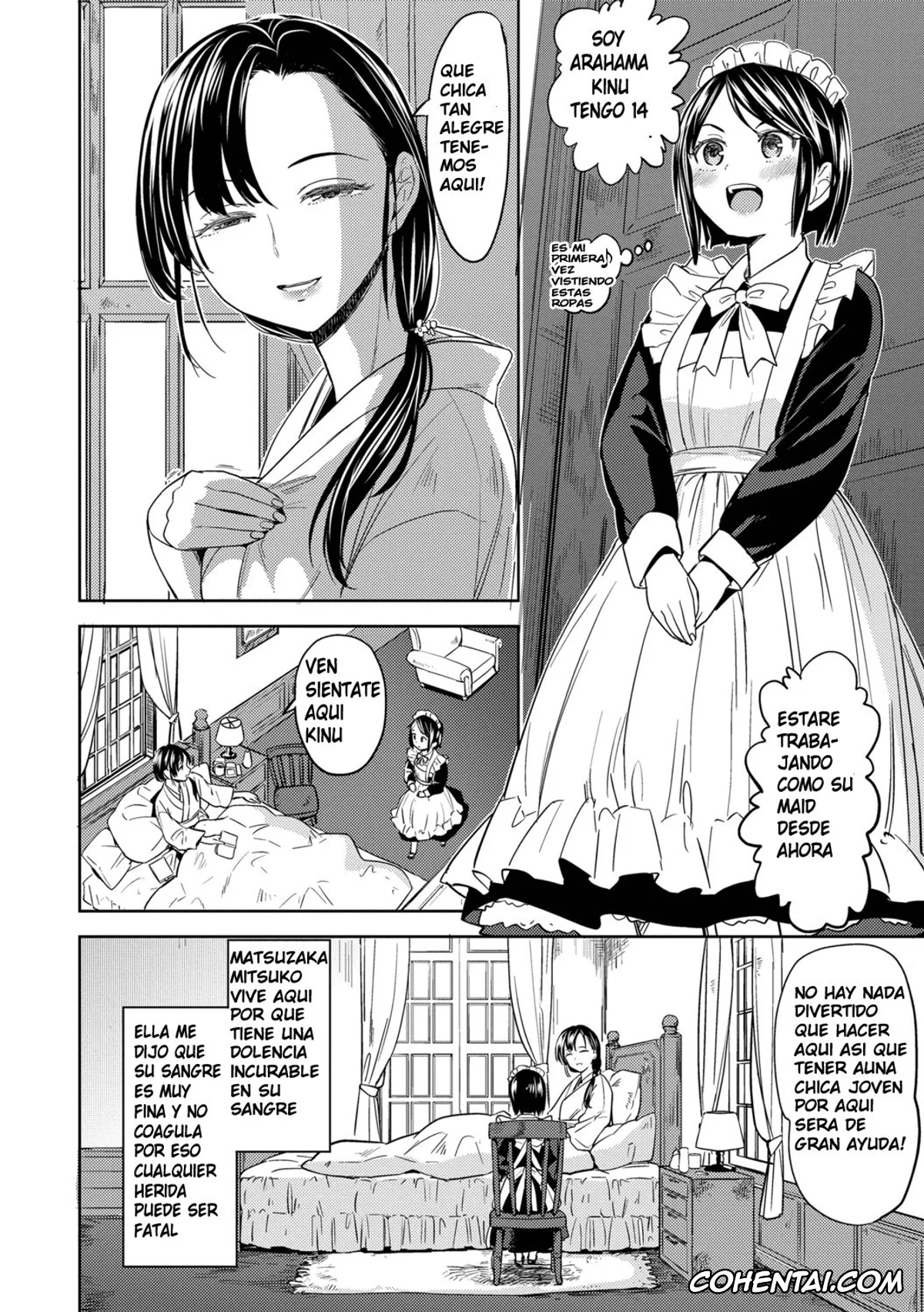 Original xxx, Mochizuki Ketsueki Kenkyuujo no Musume Ch. 1, pagina 4