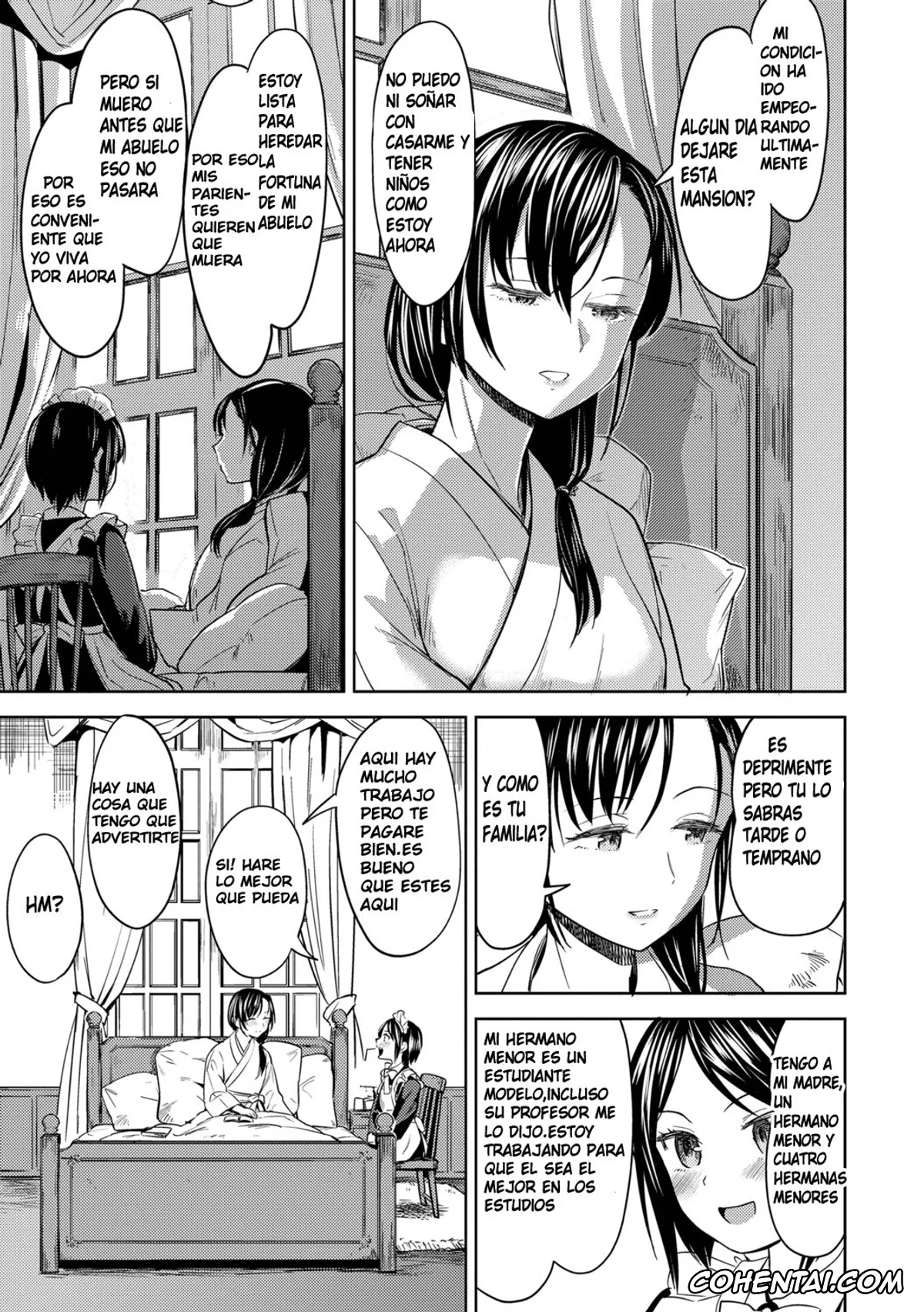 Original porno, Mochizuki Ketsueki Kenkyuujo no Musume Ch. 1, pagina 5