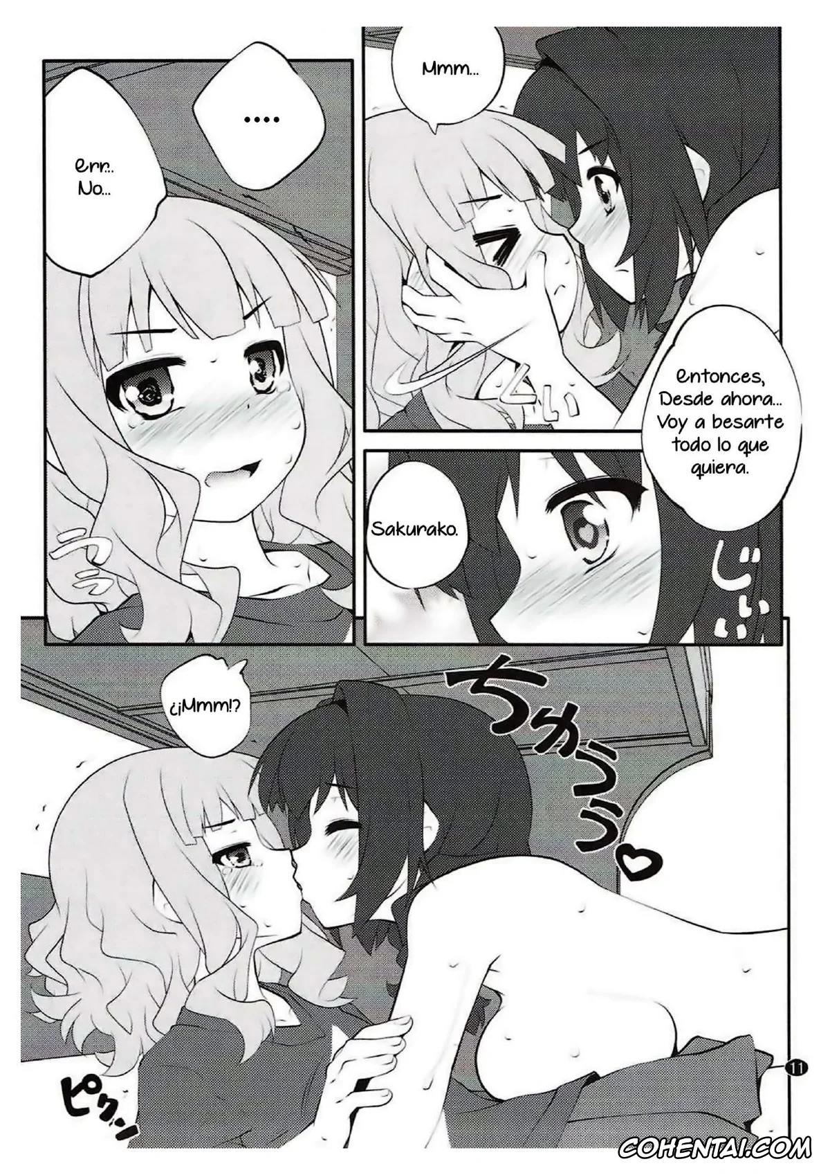YuruYuri xxx, Himawari Furutani xxx, Sakurako Ohmuro xxx, Himegoto Flowers 11 (YuruYuri), pagina 10