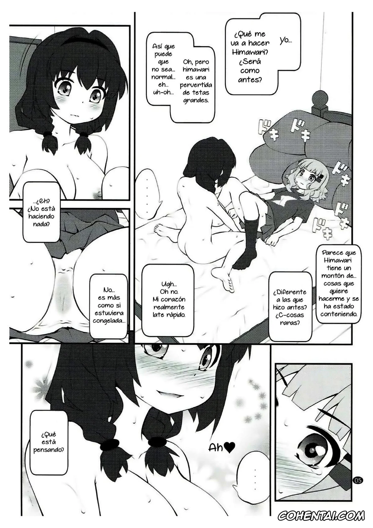 YuruYuri xxx, Himawari Furutani xxx, Sakurako Ohmuro xxx, Himegoto Flowers 12 (YuruYuri), pagina 4