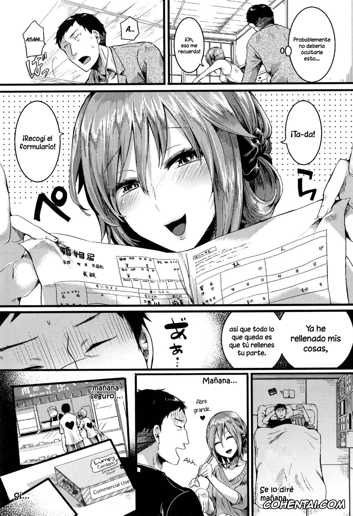 Original hentai, Suki Suki Otou-san (Hore Tokidoki Nukumori), pagina 3