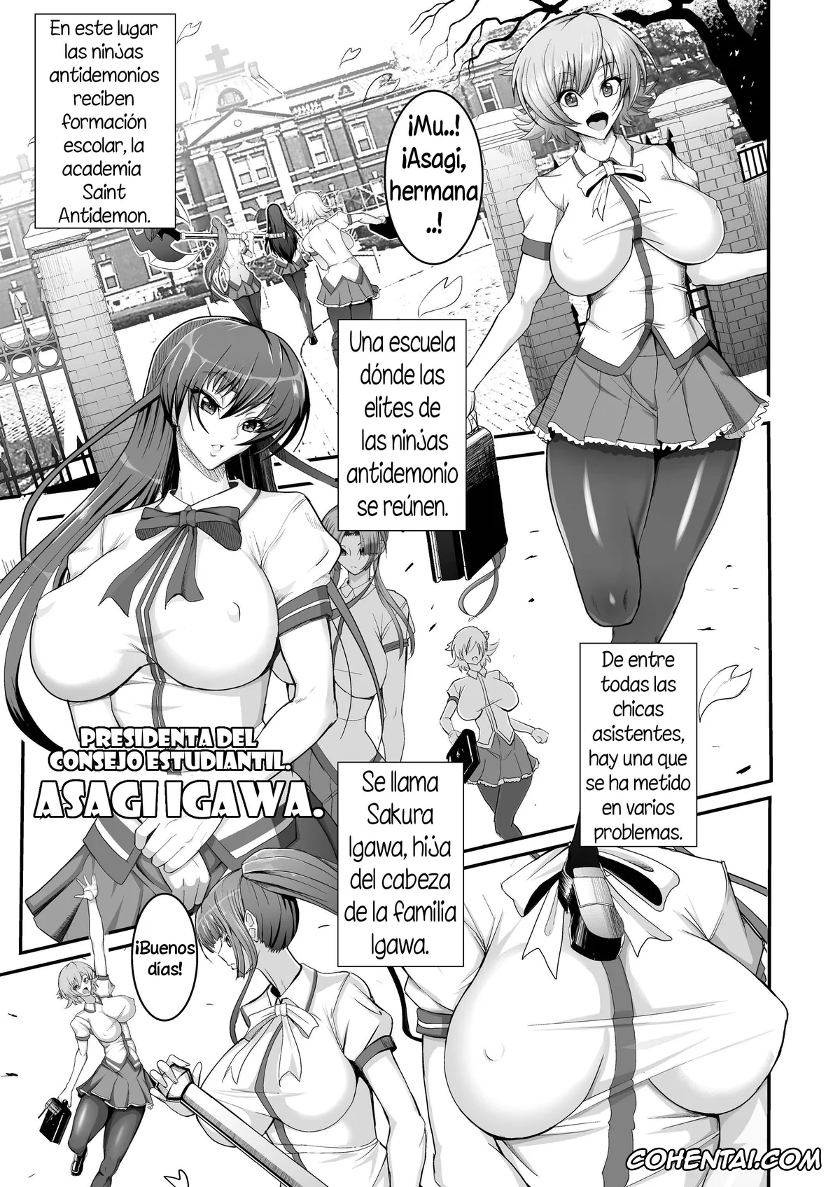 Taimanin Asagi hentai, Asagi Igawa hentai, Murasaki Yatsu hentai, Oboro hentai, Sakura Igawa hentai, Taimanin demo Koi ga Shitai! (Taimanin Asagi), pagina 3