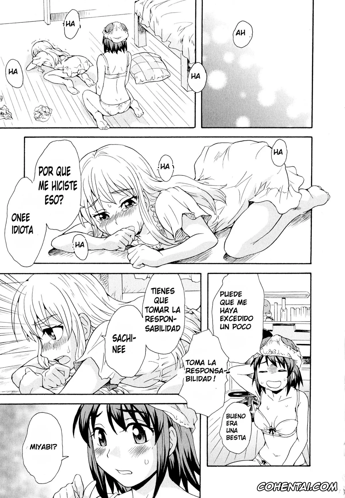 Original hentai, Onee-chan wa Imouto-chan o Aishiteru (Aya Yuri Vol. 11), pagina 15