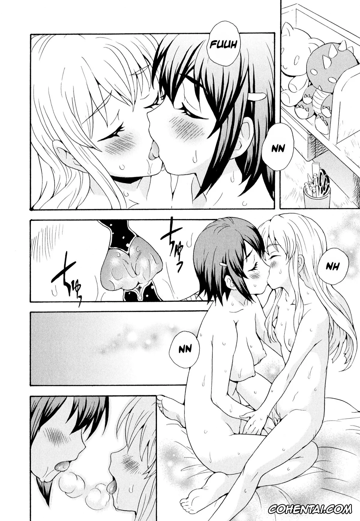 Original hentai, Onee-chan wa Imouto-chan o Aishiteru (Aya Yuri Vol. 11), pagina 18