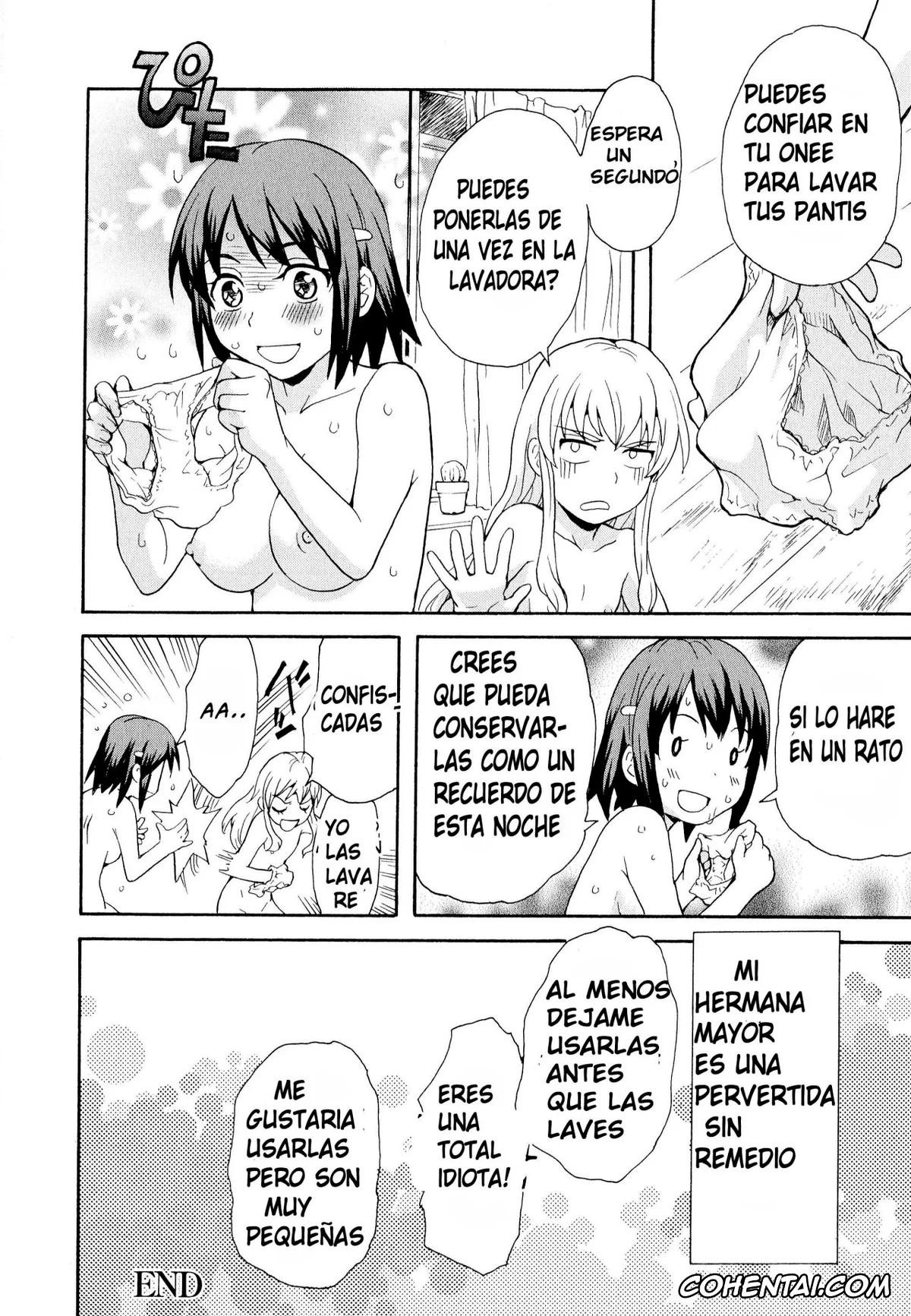 Original hentai, Onee-chan wa Imouto-chan o Aishiteru (Aya Yuri Vol. 11), pagina 24