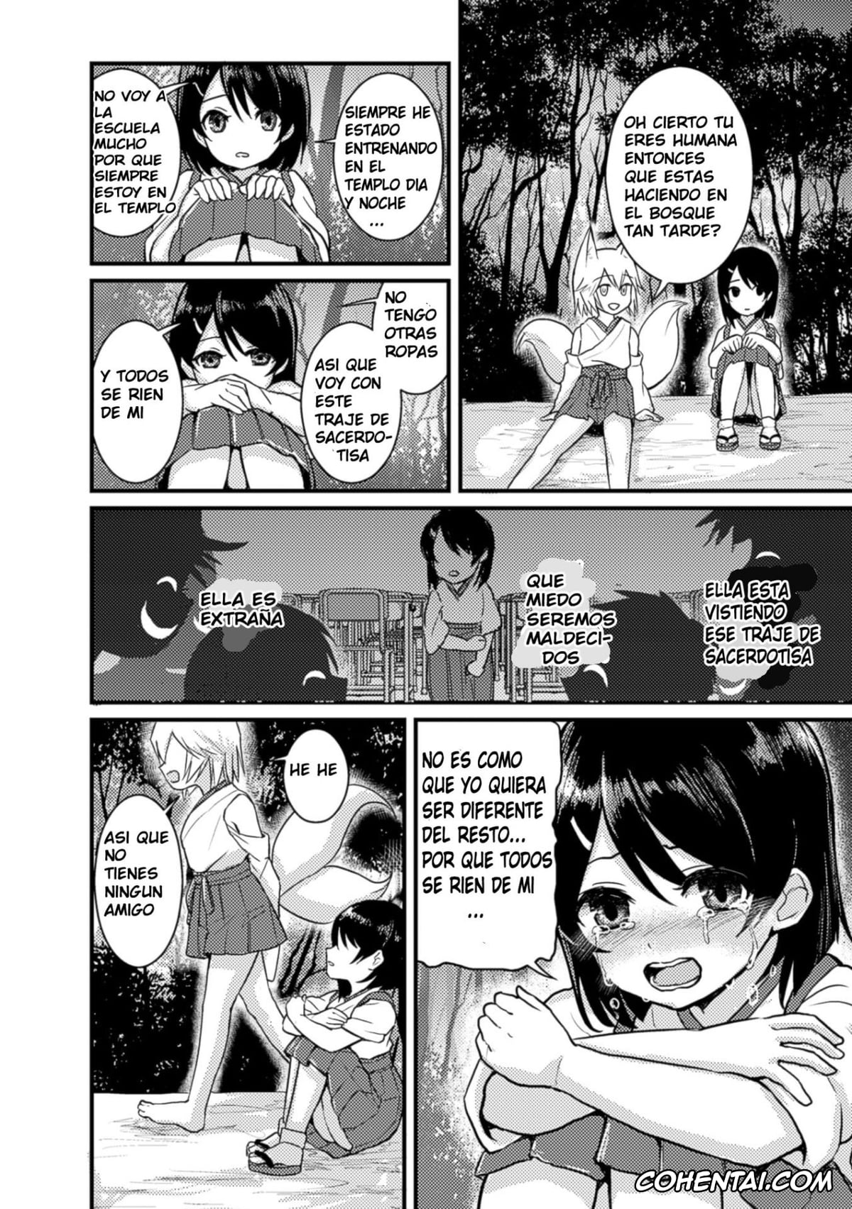Revistas xxx, 2D Comic Magazine xxx, Kitsune no Yomeiri (2D Comic Magazine Yuri Ninshin Vol. 3), pagina 4
