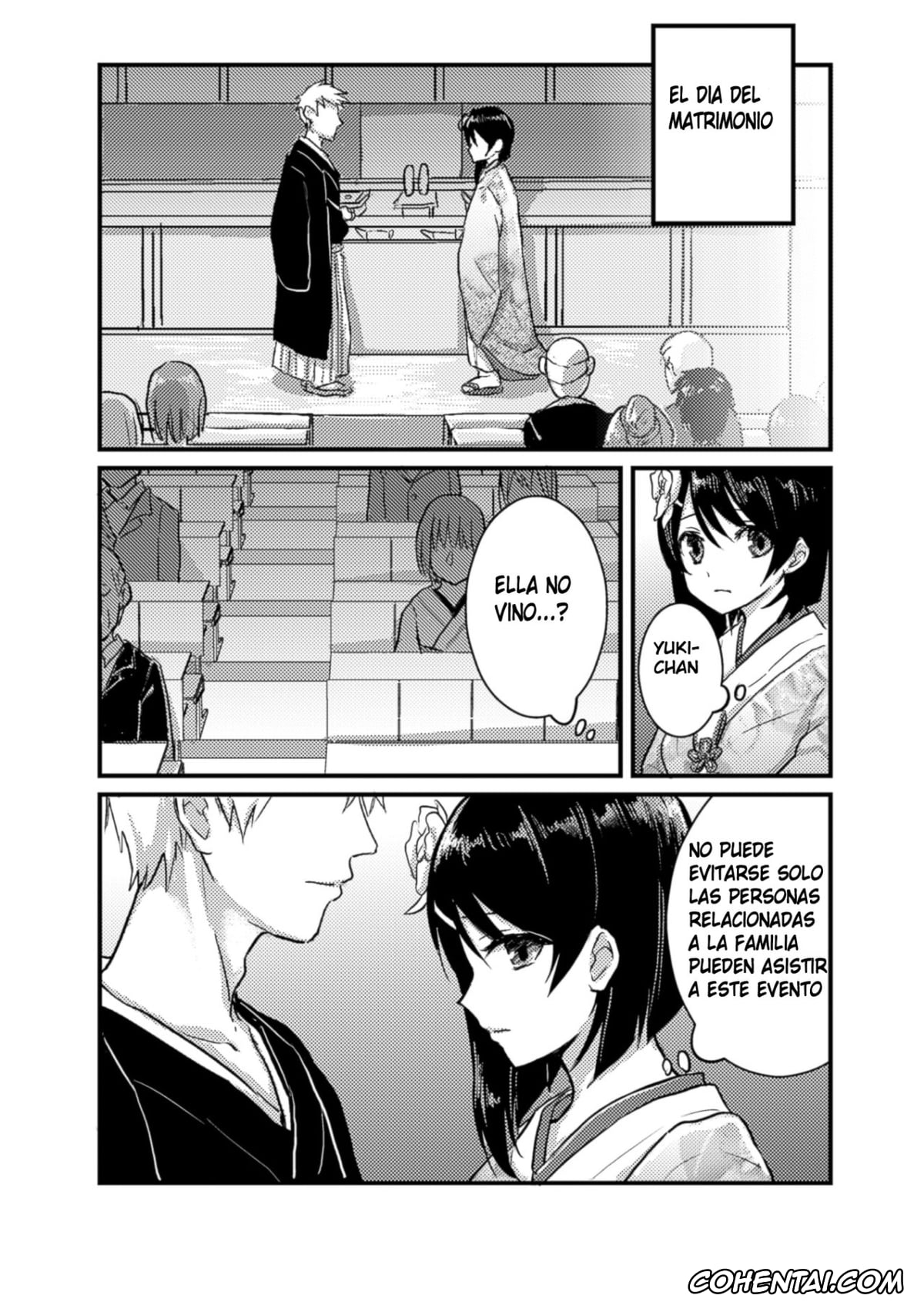 Revistas hentai, 2D Comic Magazine hentai, Kitsune no Yomeiri (2D Comic Magazine Yuri Ninshin Vol. 3), pagina 12