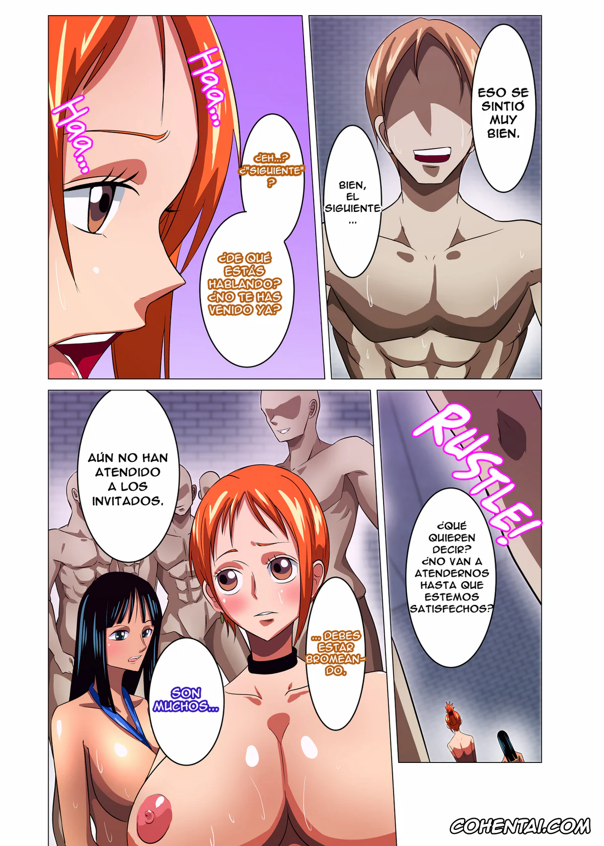 One Piece xxx, Nami xxx, Nico Robin xxx, Onna Kaizoku ga Himitsu no Settai (One Piece), pagina 13