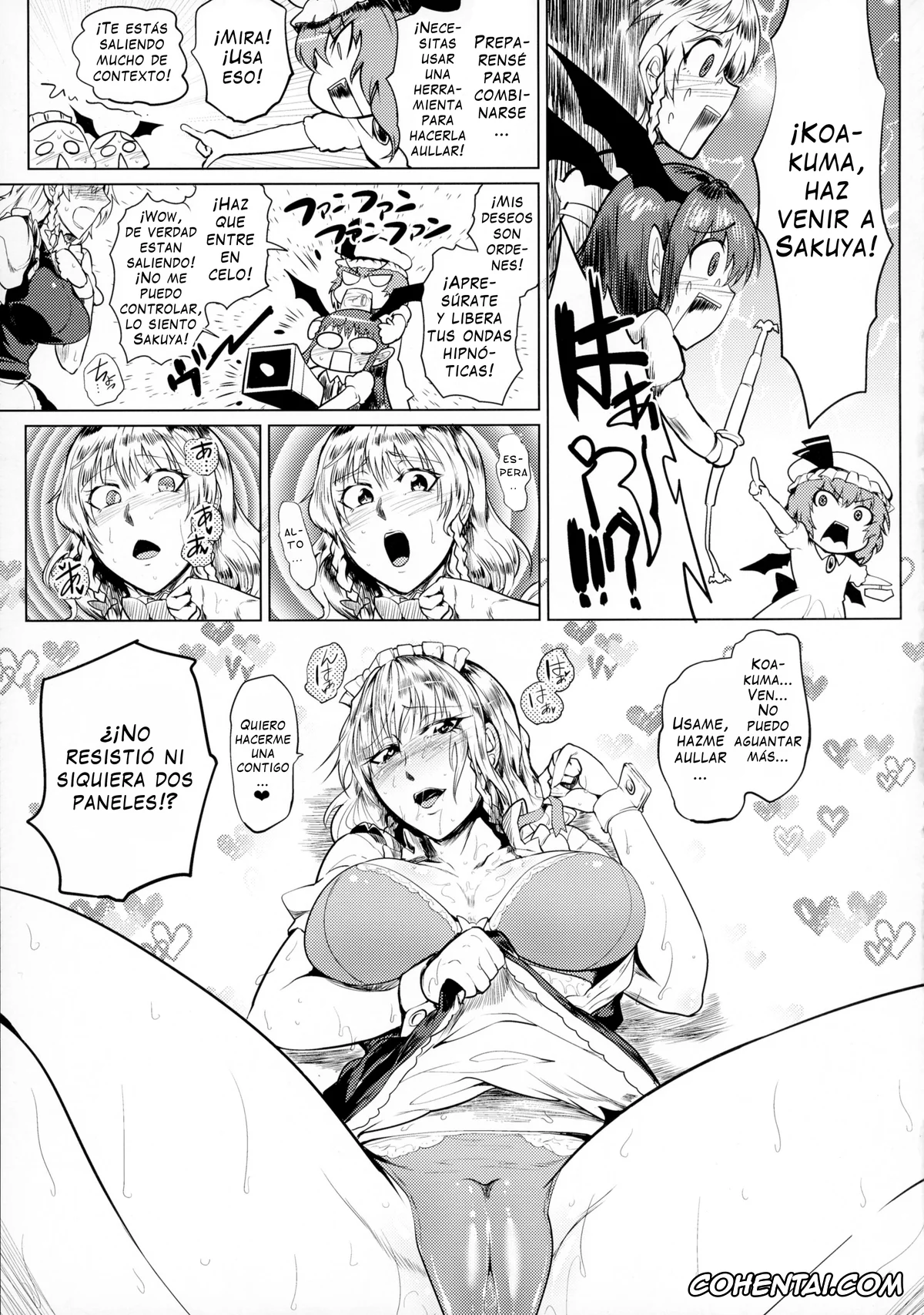 Touhou Project xxx, Patchouli Knowledge xxx, Sakuya Izayoi xxx, Kettou Ingi Ihen – Duelitia Sensation (Touhou Project), pagina 7