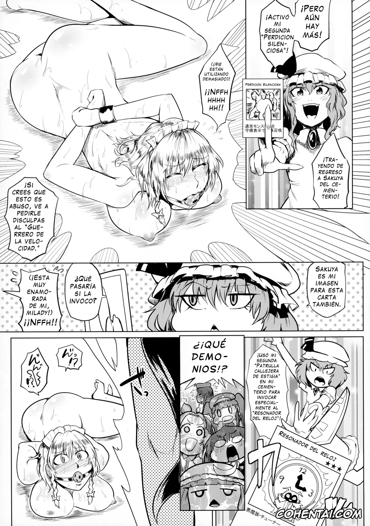 Touhou Project porno, Patchouli Knowledge porno, Sakuya Izayoi porno, Kettou Ingi Ihen – Duelitia Sensation (Touhou Project), pagina 11