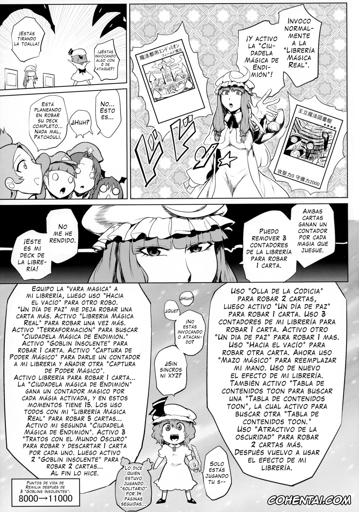 Touhou Project xxx, Patchouli Knowledge xxx, Sakuya Izayoi xxx, Kettou Ingi Ihen – Duelitia Sensation (Touhou Project), pagina 19