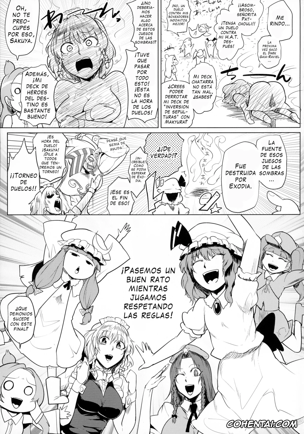 Touhou Project hentai, Patchouli Knowledge hentai, Sakuya Izayoi hentai, Kettou Ingi Ihen – Duelitia Sensation (Touhou Project), pagina 21
