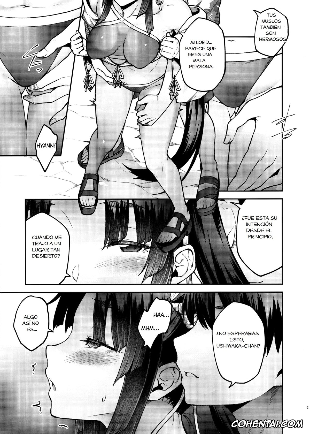 Fate/Grand Order hentai, Gudao | Ritsuka Fujimaru hentai, Ushiwakamaru hentai, Chaldea Life III (Fate/Grand Order), pagina 6