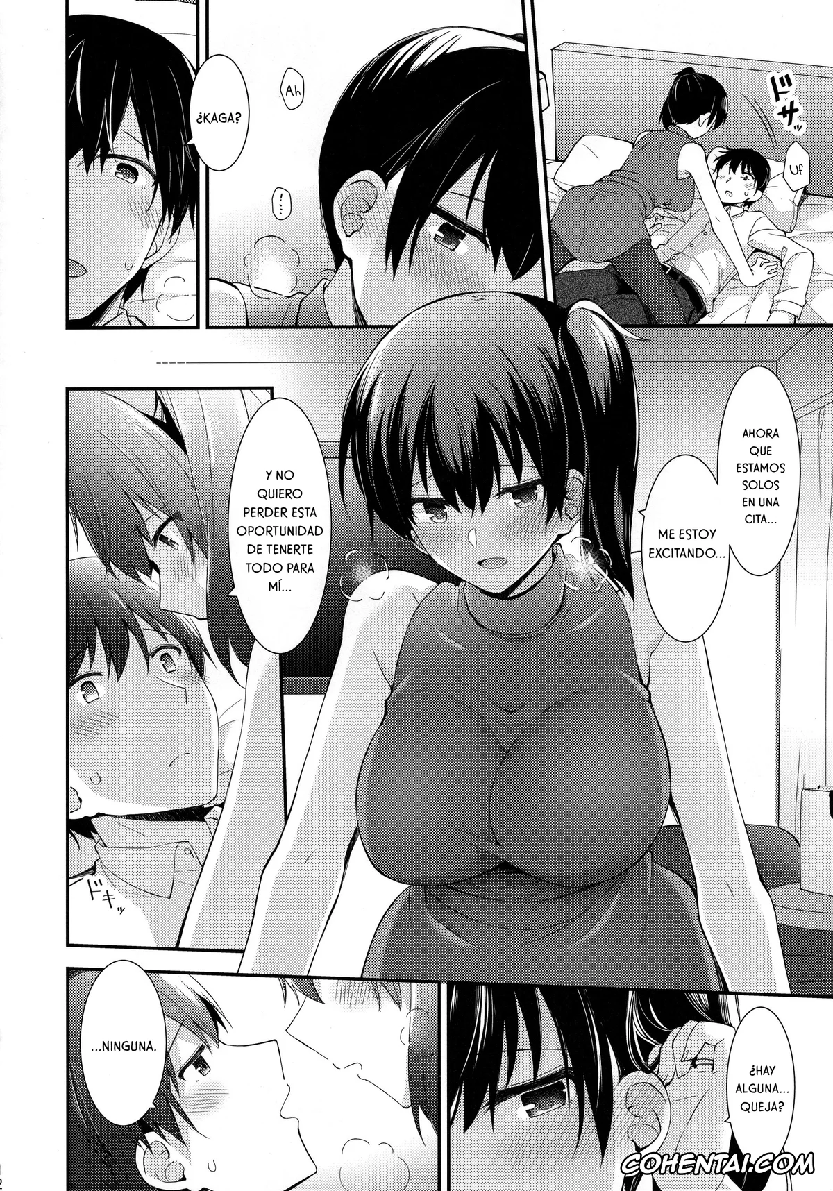 Kantai Collection -KanColle- xxx, Kaga xxx, Teitoku xxx, Kaga to Yoru no Hotel Date (Kantai Collection -KanColle-), pagina 13