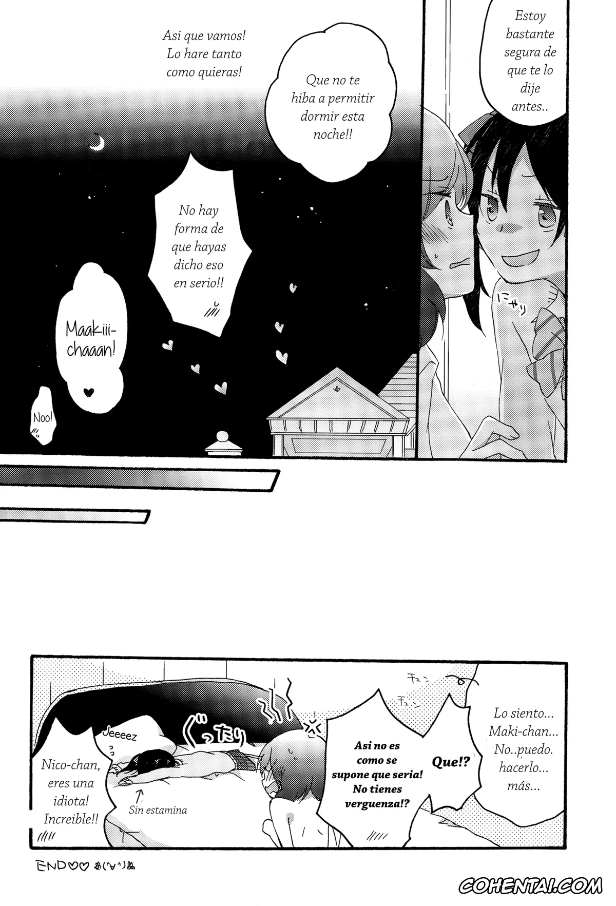 Love Live! xxx, Maki Nishikino xxx, Nico Yazawa xxx, Private Tsunderation Round 2 (Love Live!), pagina 37