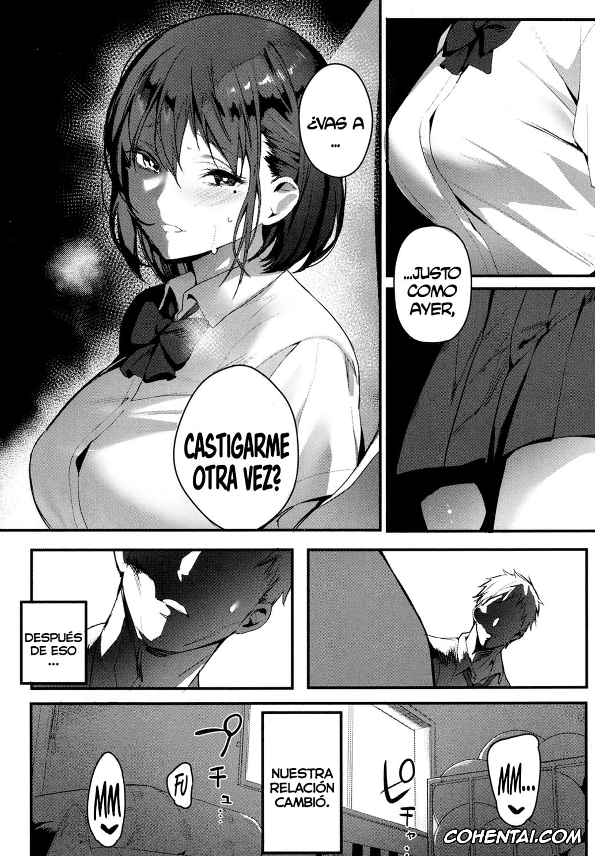 Revistas hentai, COMIC Koh hentai, Ijimete Mitai (COMIC Koh 2017-10), pagina 9