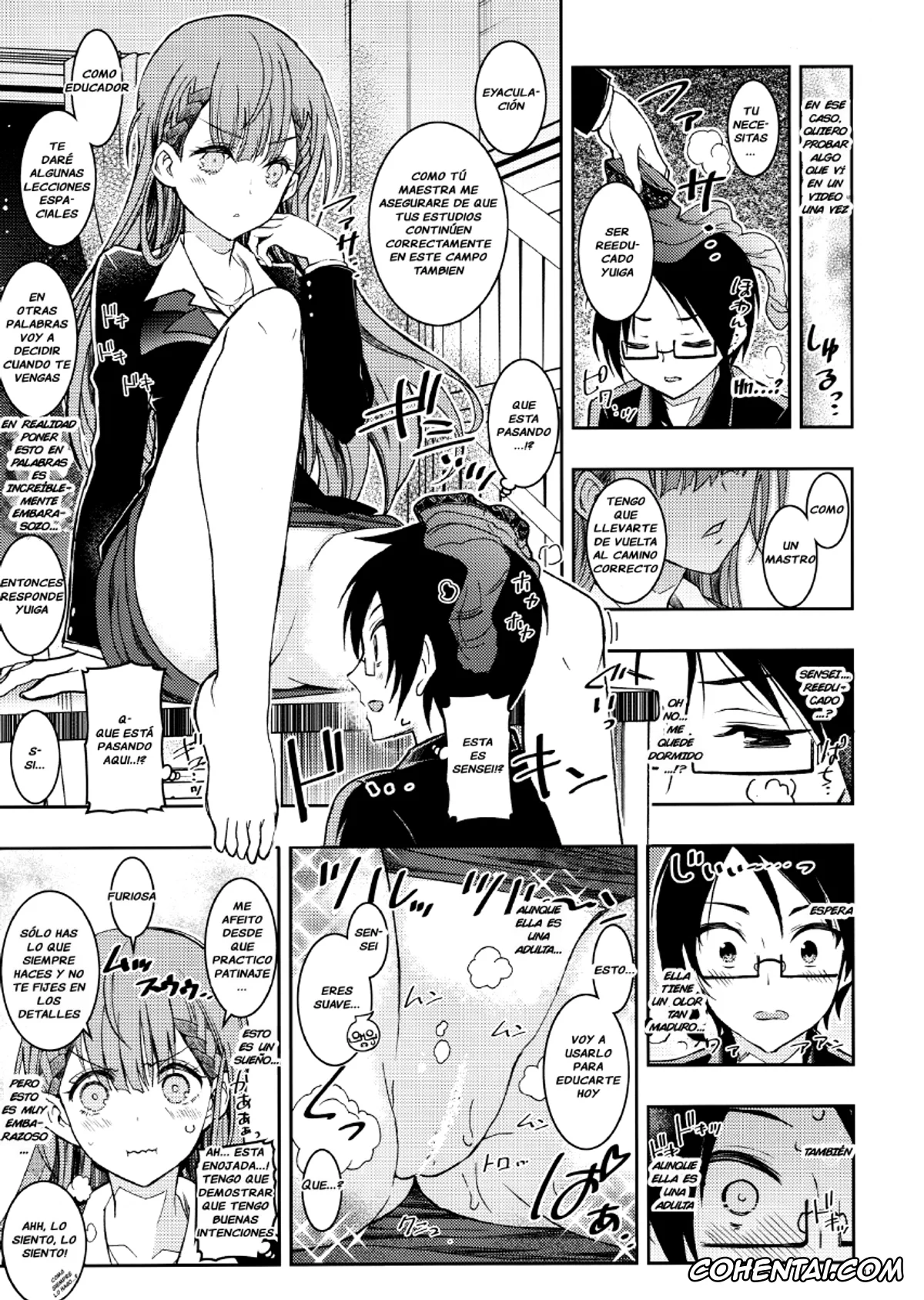 Bokutachi wa Benkyou ga Dekinai porno, Mafuyu Kirisu porno, Nariyuki Yuiga porno, Uruka Takemoto porno, BOKUTACHIHA SENSEIMO URUKAMO KAWAII (Bokutachi wa Benkyou ga Dekinai), pagina 8