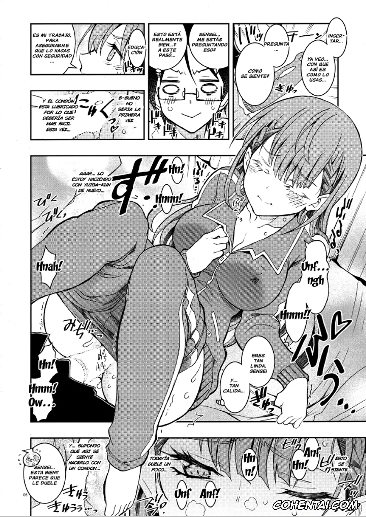 Bokutachi wa Benkyou ga Dekinai porno, Mafuyu Kirisu porno, Nariyuki Yuiga porno, Uruka Takemoto porno, BOKUTACHIHA SENSEIMO URUKAMO KAWAII 2 (Bokutachi wa Benkyou ga Dekinai), pagina 5