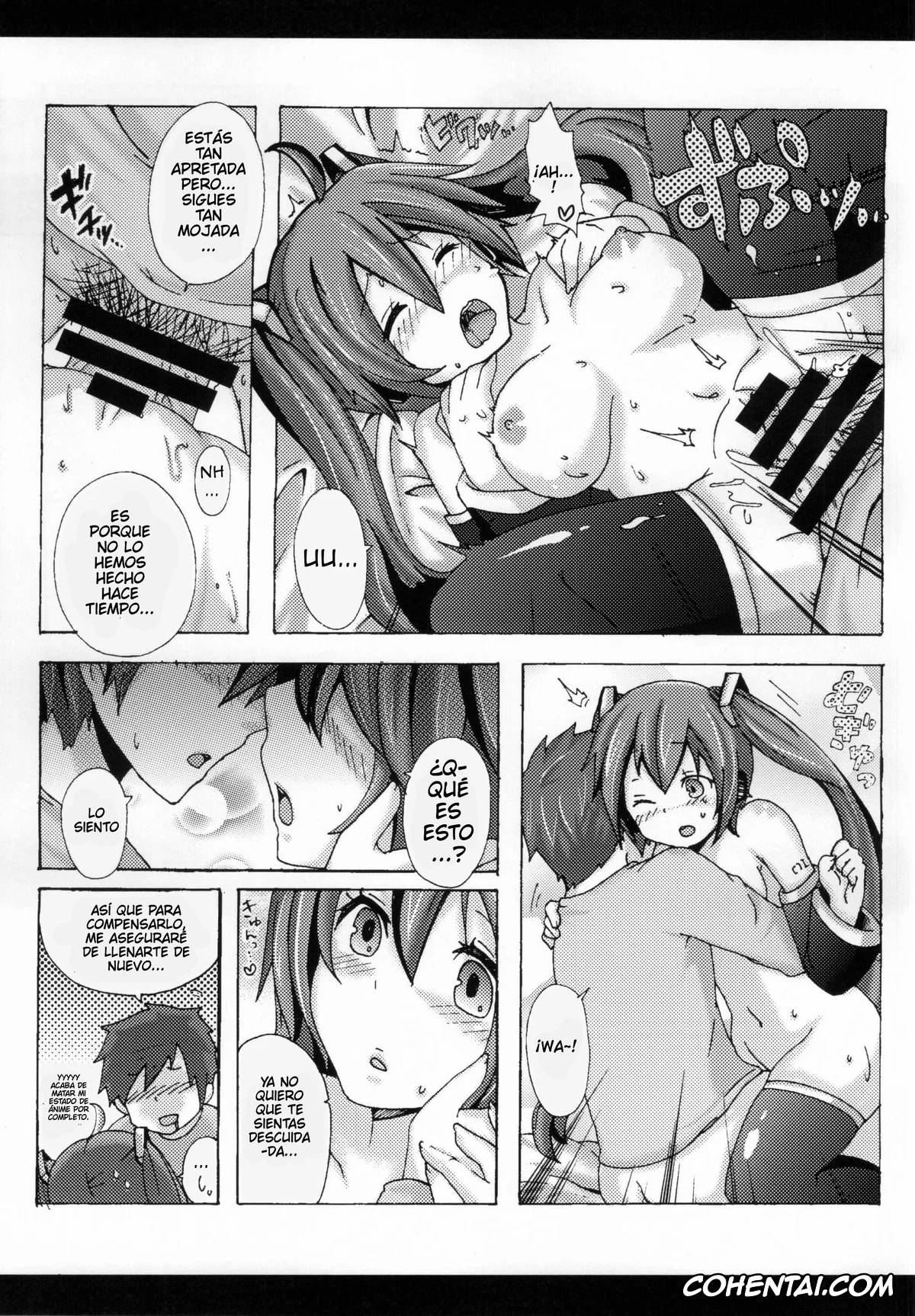 VOCALOID porno, Miku Hatsune porno, 39MIX (VOCALOID), pagina 8