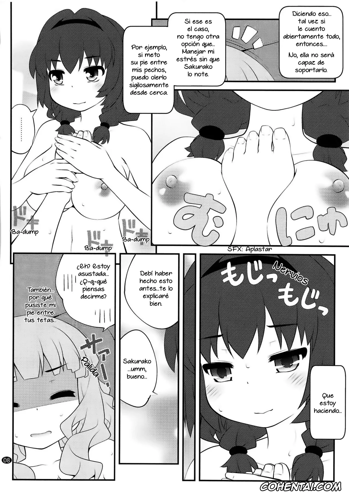 YuruYuri xxx, Himawari Furutani xxx, Sakurako Ohmuro xxx, Himegoto Flowers 13 (YuruYuri), pagina 7