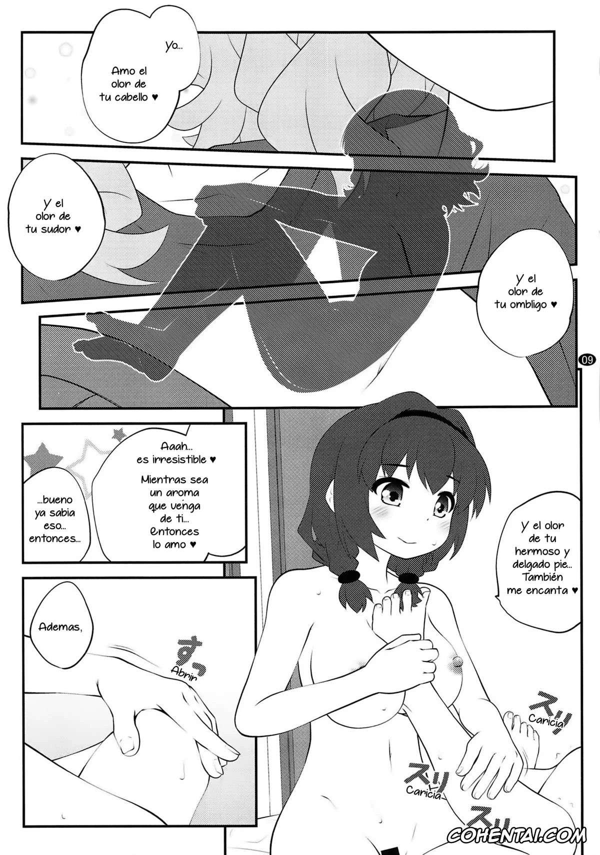 YuruYuri porno, Himawari Furutani porno, Sakurako Ohmuro porno, Himegoto Flowers 13 (YuruYuri), pagina 8