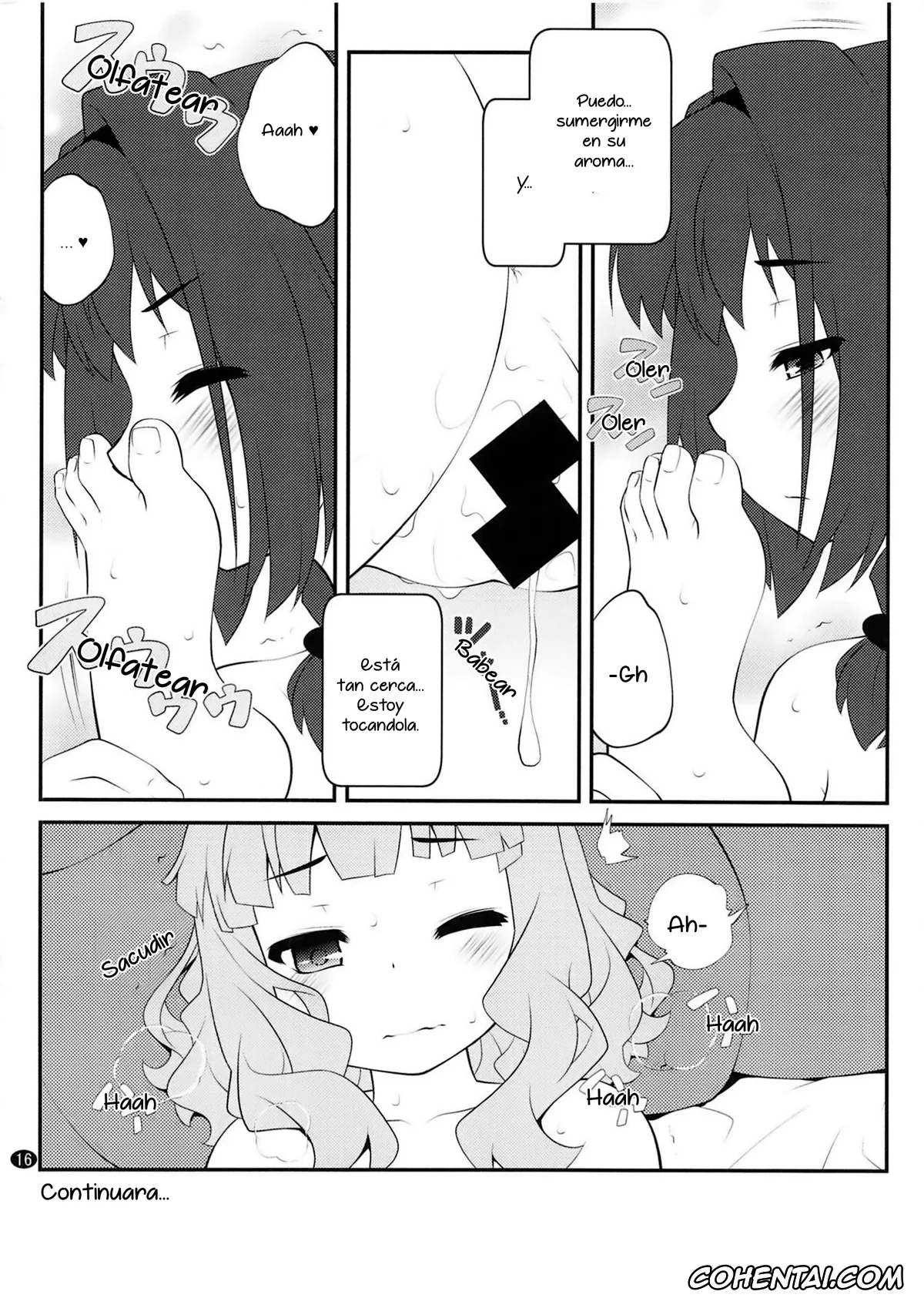 YuruYuri hentai, Himawari Furutani hentai, Sakurako Ohmuro hentai, Himegoto Flowers 13 (YuruYuri), pagina 15