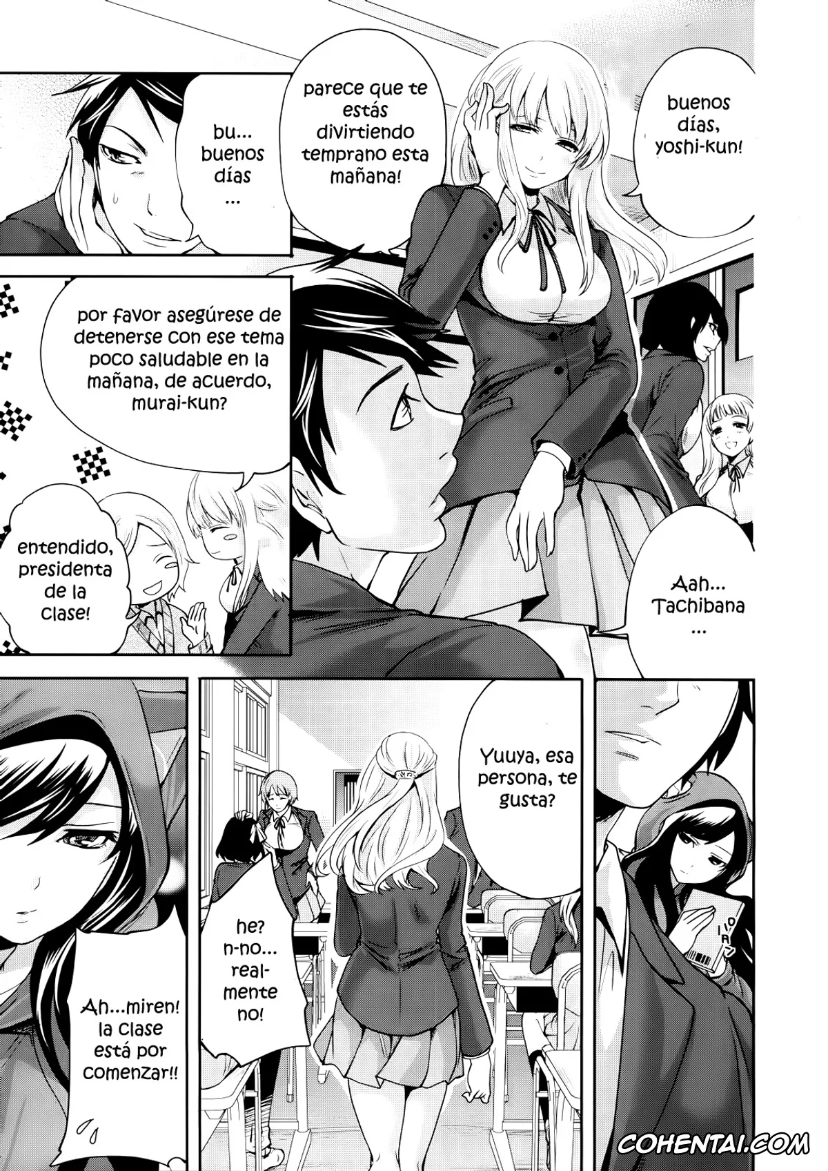 Original xxx, Boku dake ga Kanojo ni Furerareru Cap. 1-4, pagina 7