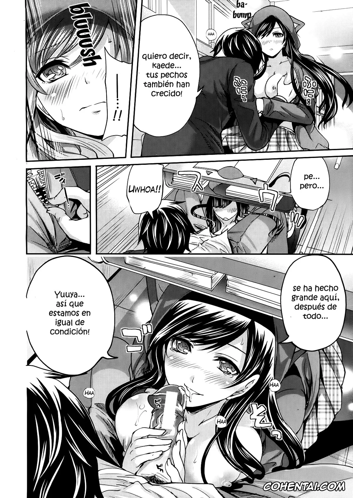 Original xxx, Boku dake ga Kanojo ni Furerareru Cap. 1-4, pagina 16