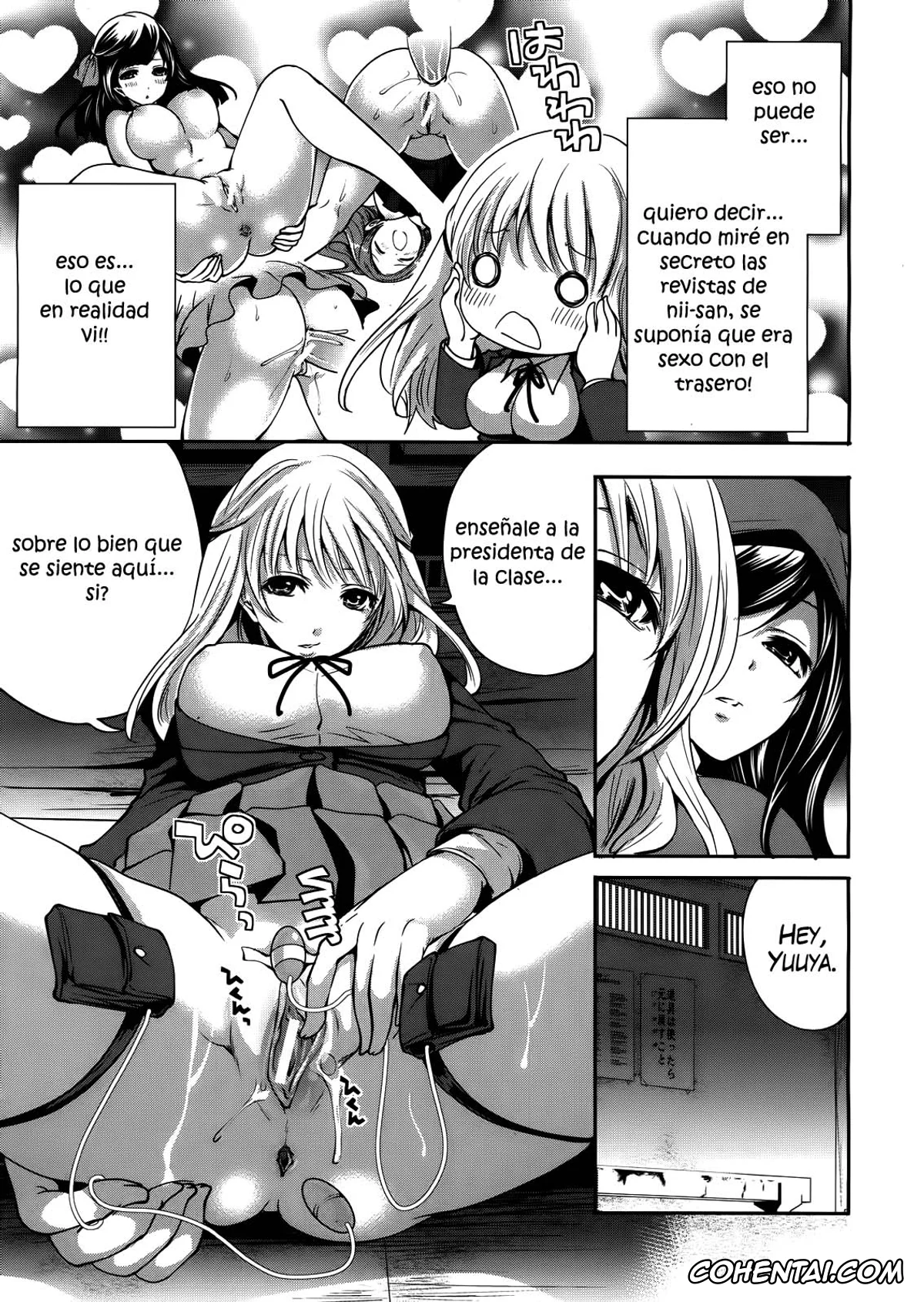 Original porno, Boku dake ga Kanojo ni Furerareru Cap. 1-4, pagina 50