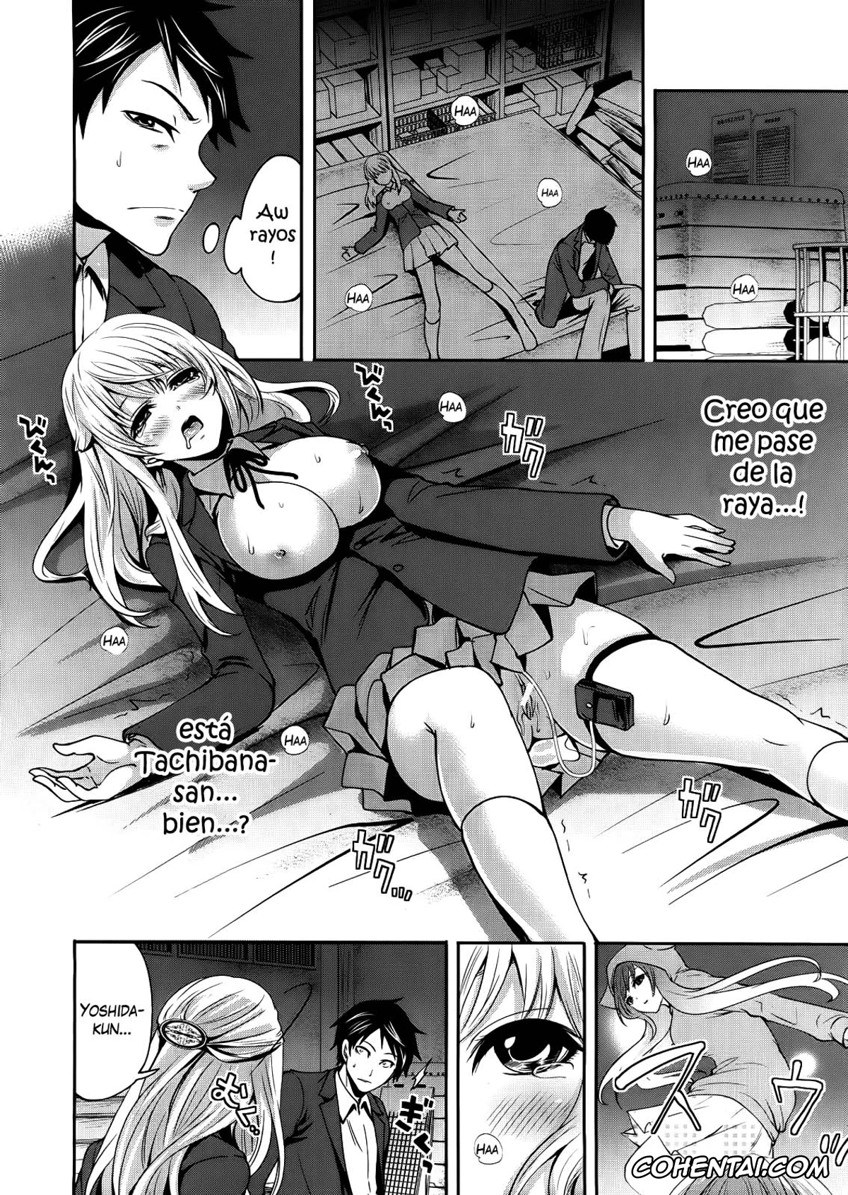 Original porno, Boku dake ga Kanojo ni Furerareru Cap. 1-4, pagina 59