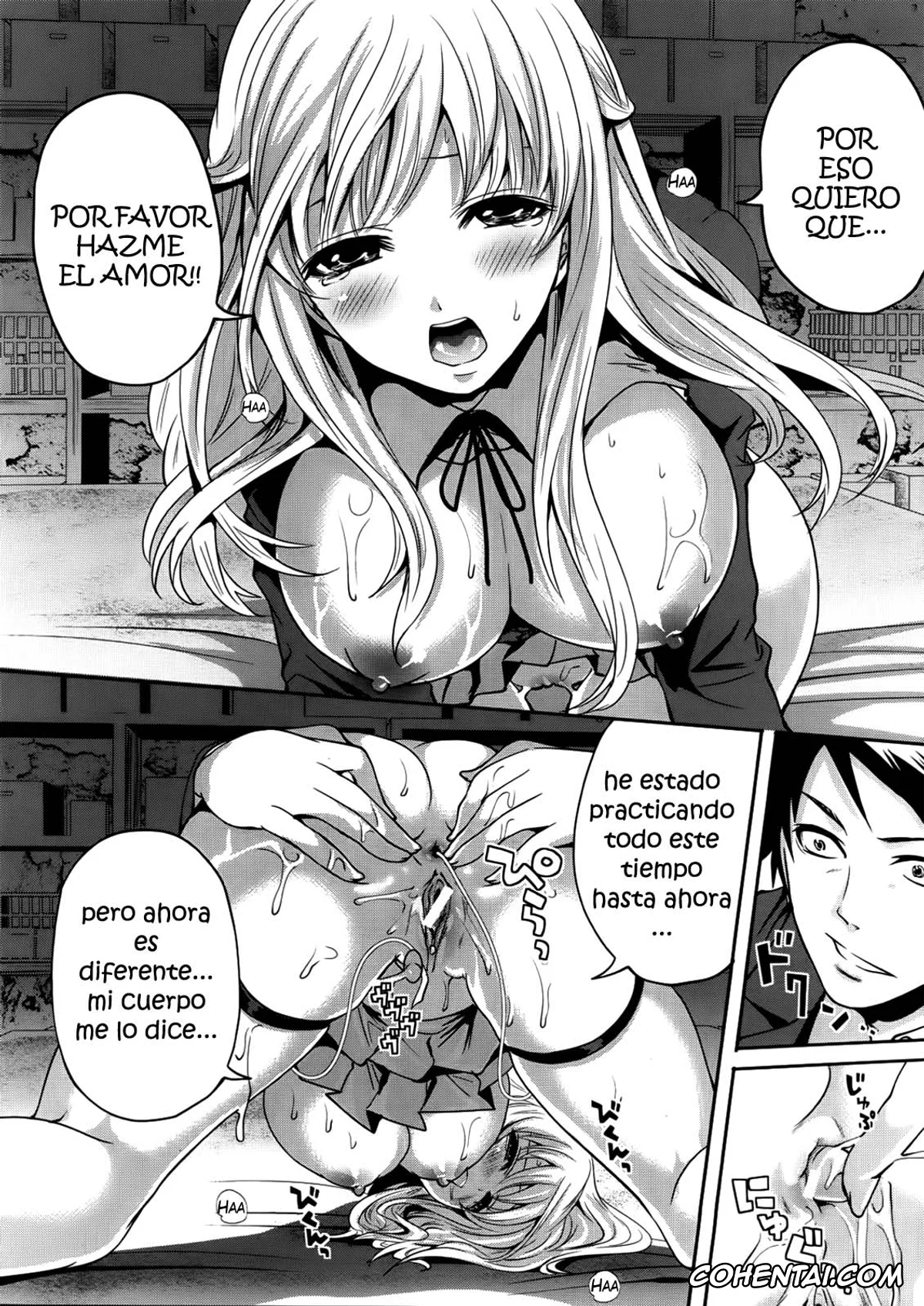 Original porno, Boku dake ga Kanojo ni Furerareru Cap. 1-4, pagina 65